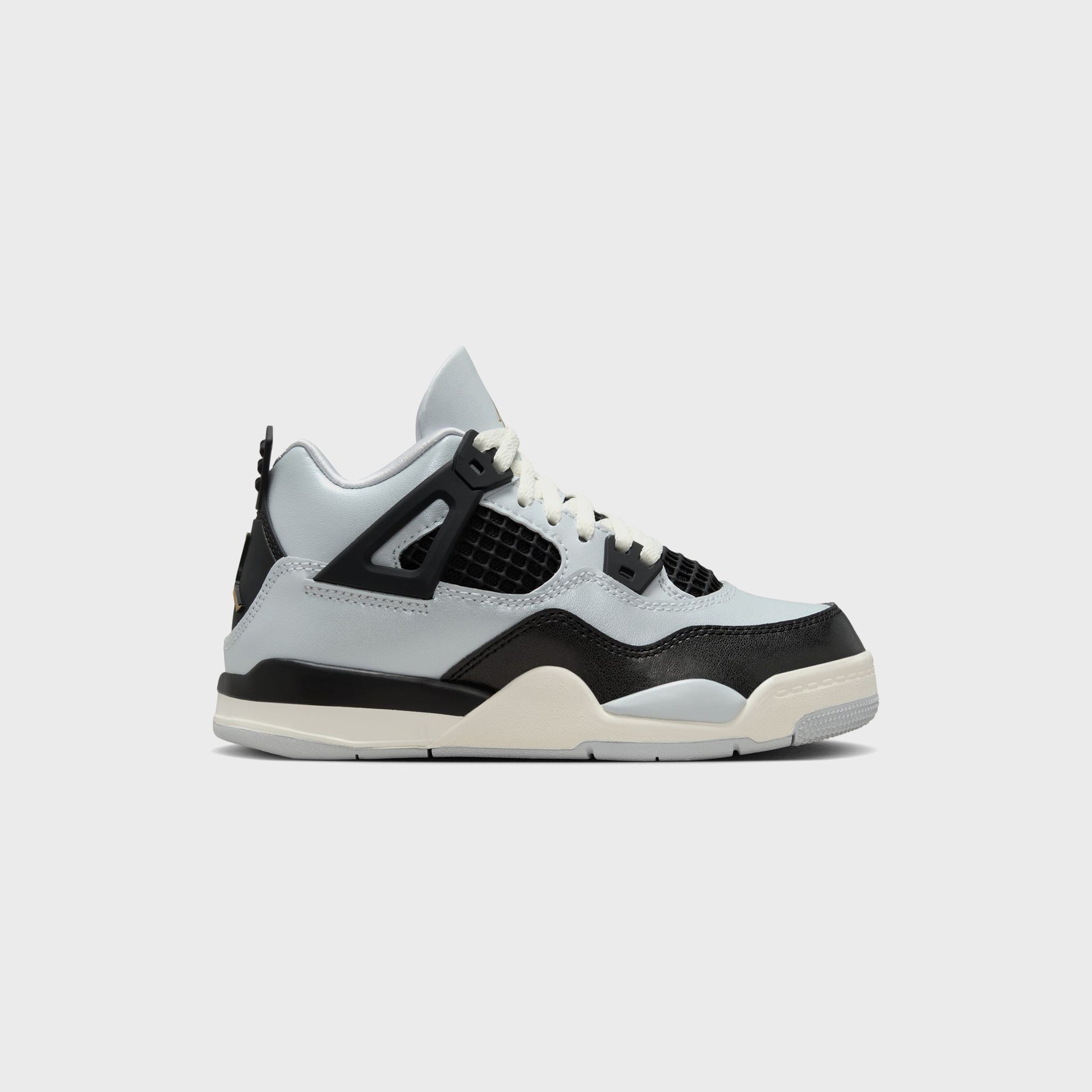 Jordan PS Air Jordan 4 Retro - Pure Platinum / Metallic Gold / Black