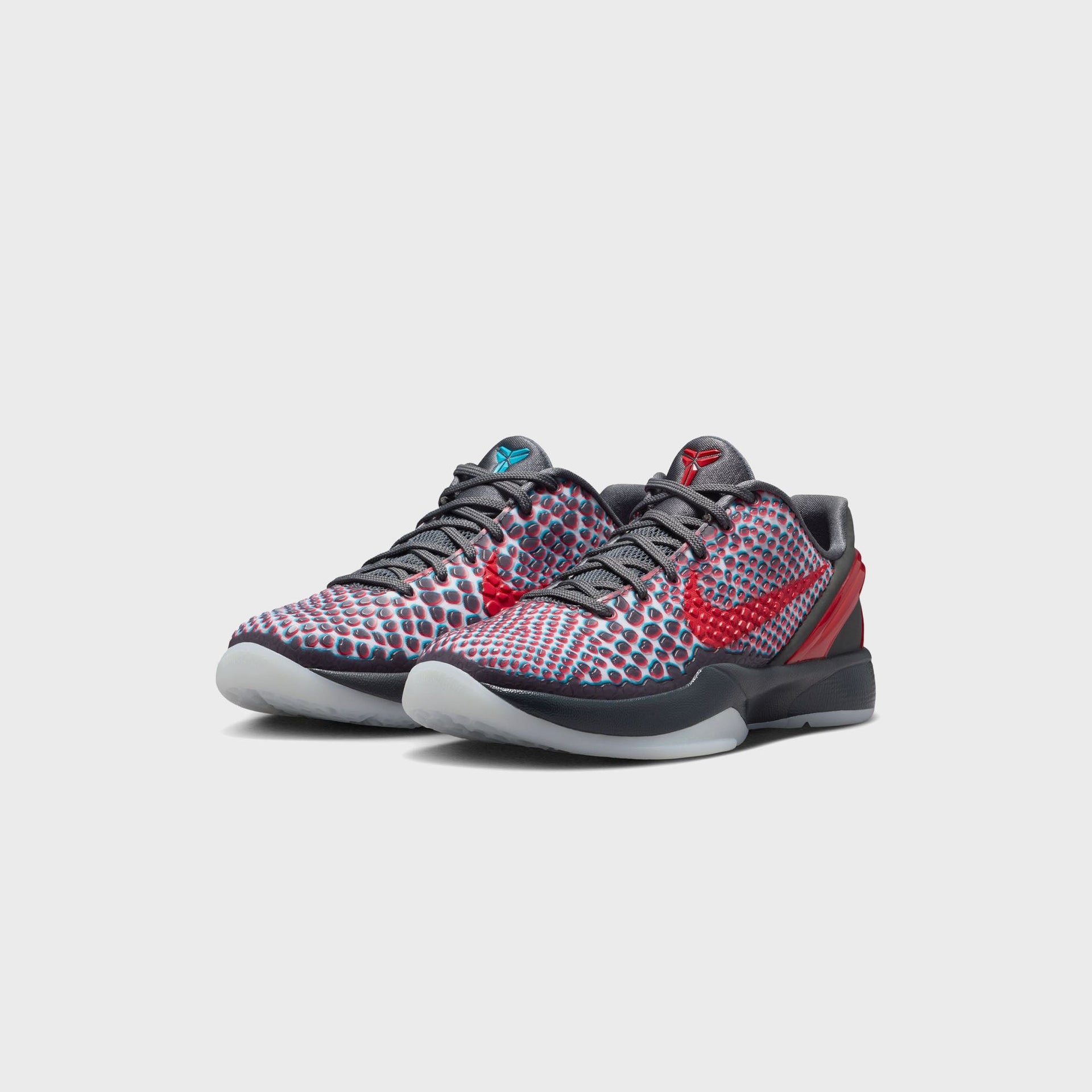 Nike GS Kobe 6 Protro - Dark Grey / Chlorine Blue / Daring Red