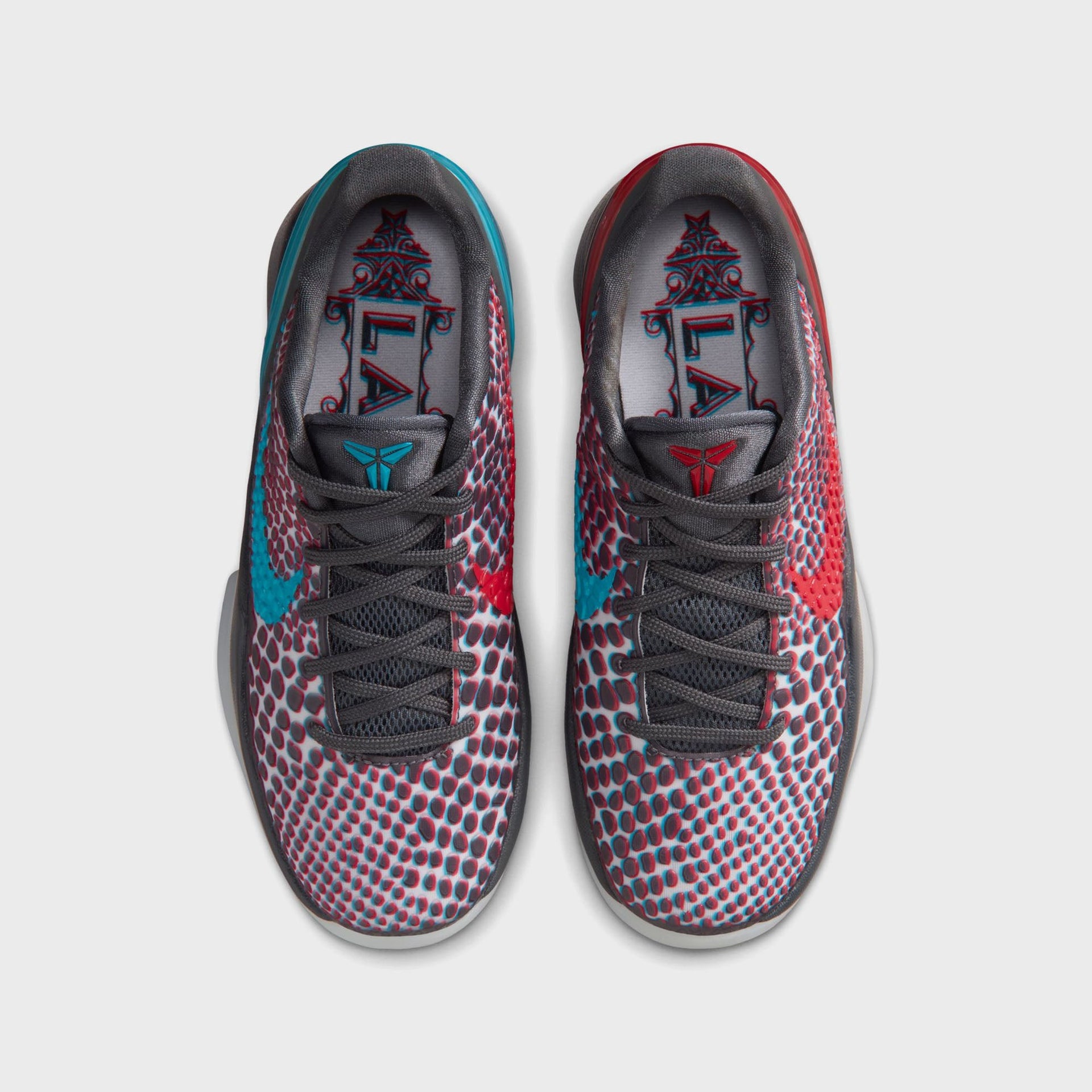 Nike GS Kobe 6 Protro - Dark Grey / Chlorine Blue / Daring Red