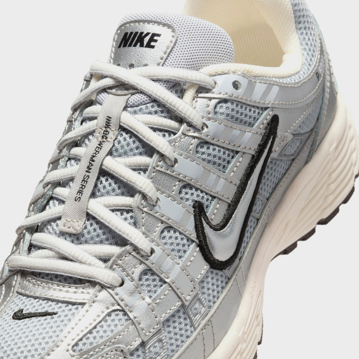 Nike P-6000 - Metallic Silver / Black / Pale Ivory