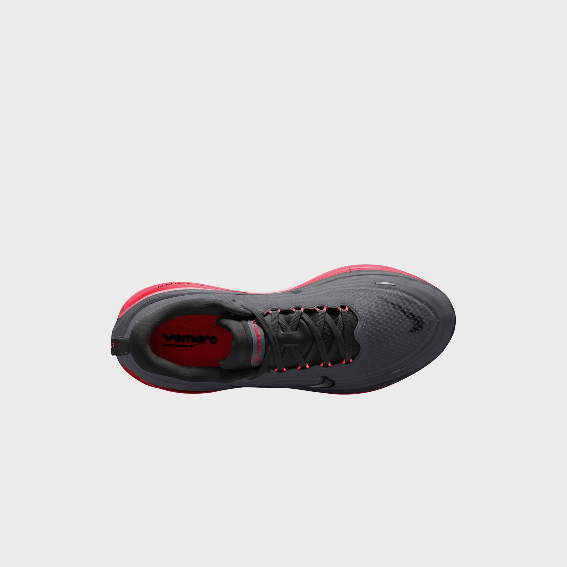 Nike Vomero Plus - Anthracite / Black / Bright Crimson / University Red