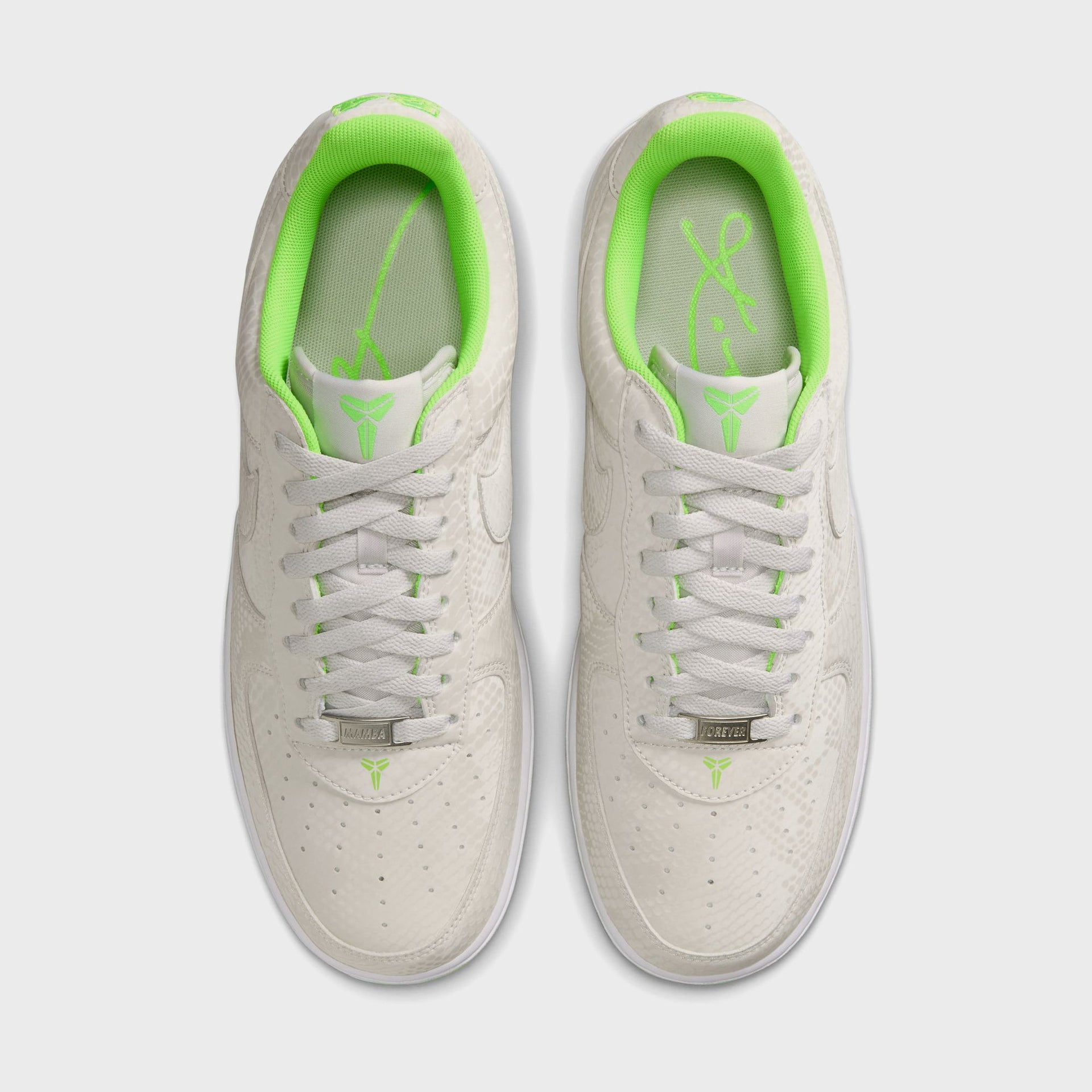 Nike Air Force 1 Low - Vast Grey / White / Electric Green