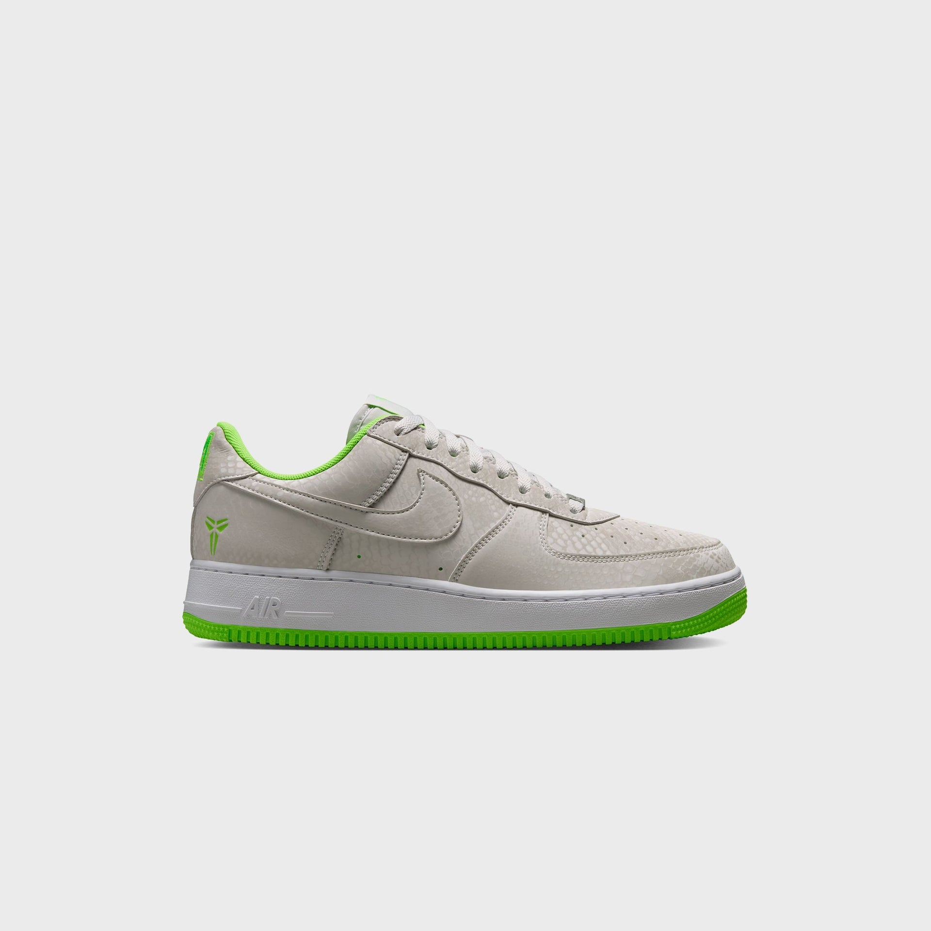 Nike Air Force 1 Low - Vast Grey / White / Electric Green