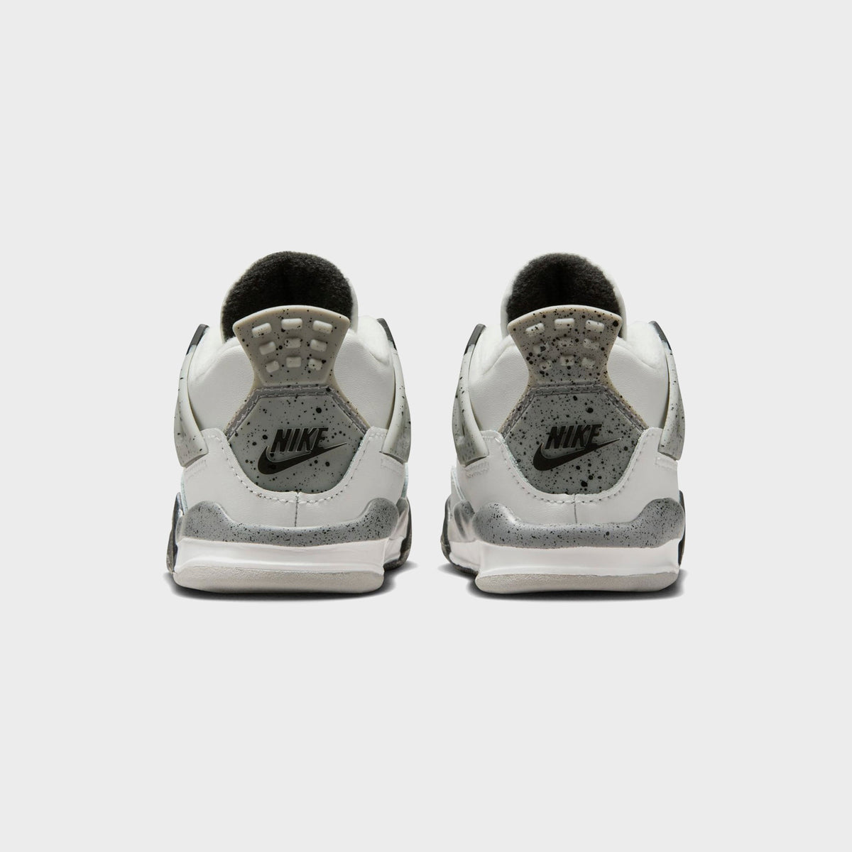 Nike TD Air Jordan 4 Retro - Summit White / Fire Red / Tech Grey / Black