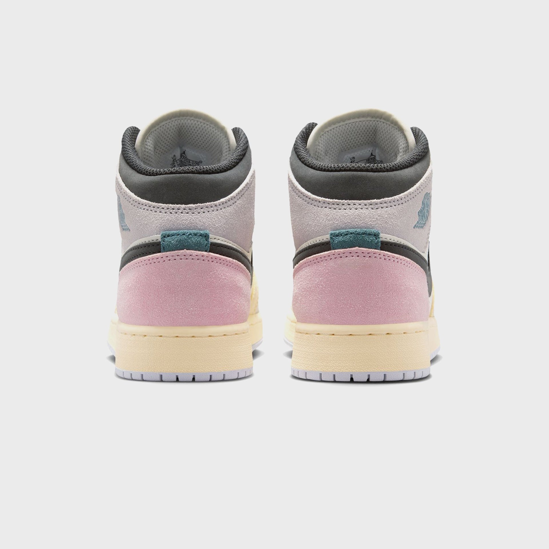 Jordan GS Air Jordan 1 Mid SE - Sail / Iced Jade / Anthracite / Jade Aura