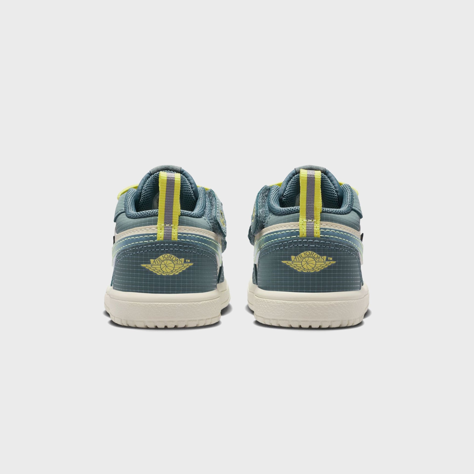 Jordan TD Air Jordan 1 Low SE - Sea Glass / Hasta / Gum Medium Brown / Light Lemon Twist