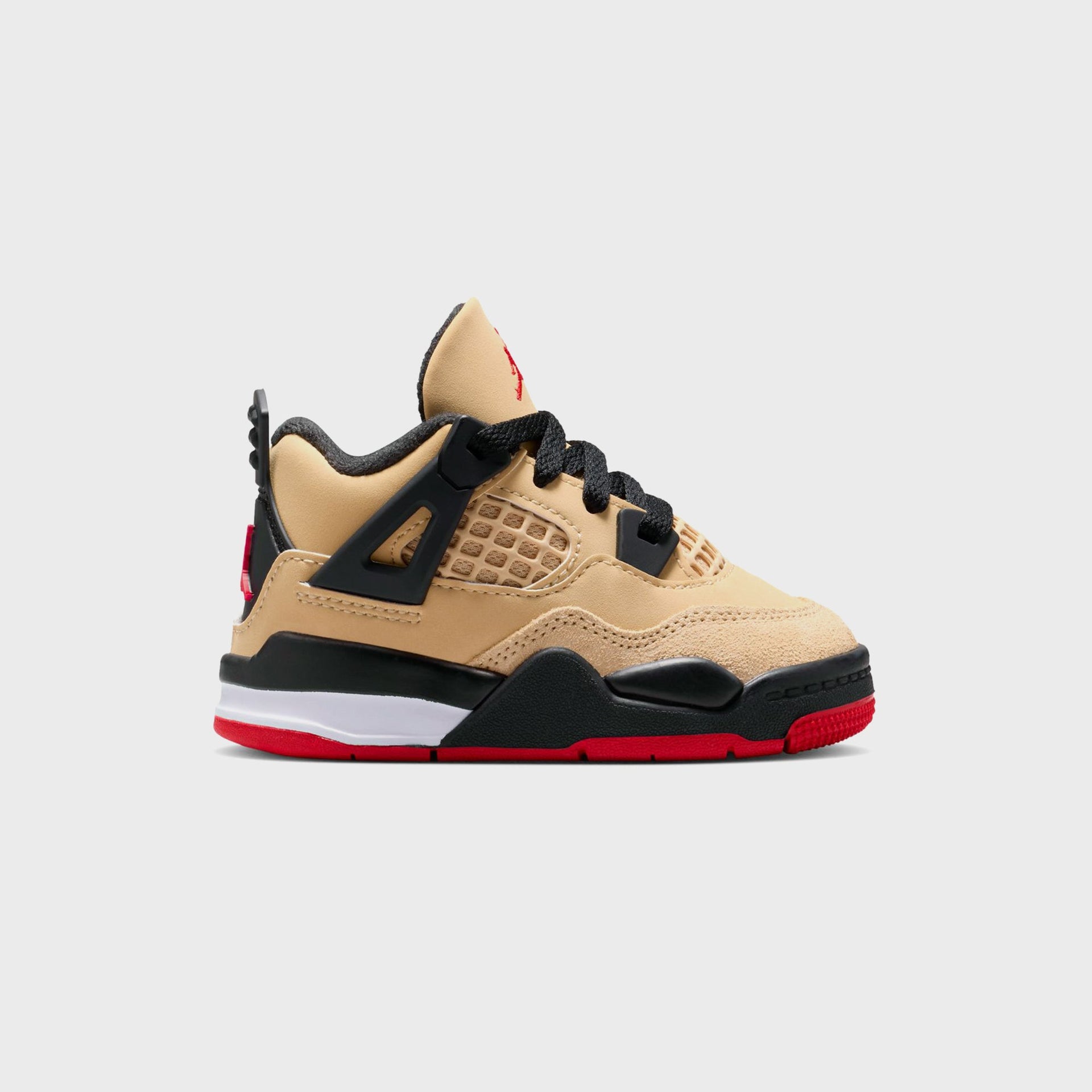 Jordan TD Air Jordan 4 Retro - Sesame / Fire Red / Black / White