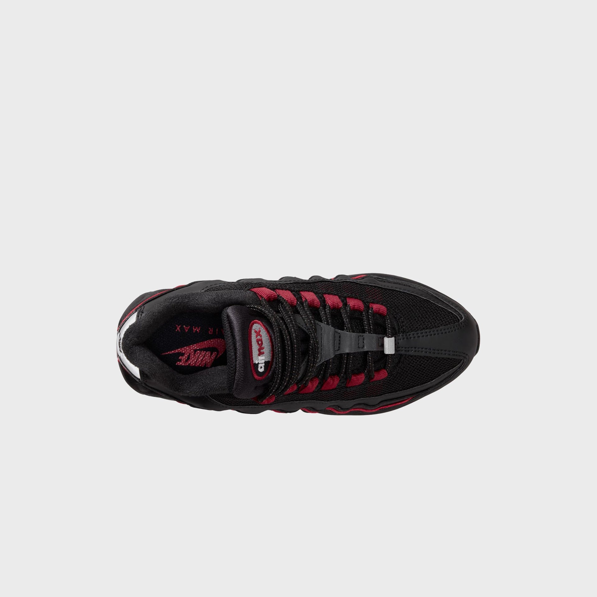 Nike GS Air Max 95 Recraft - Black / Team Crimson / Wolf Grey