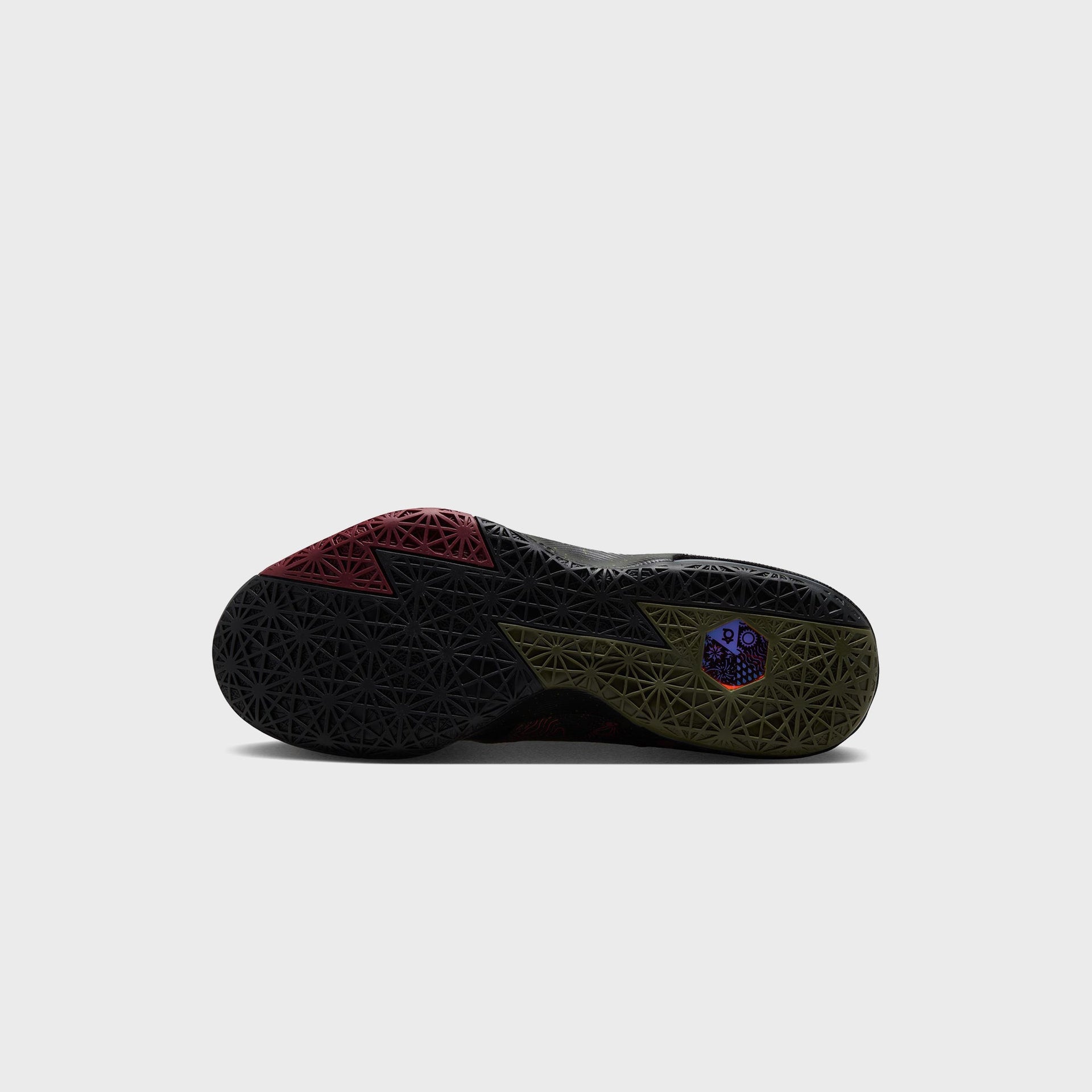 Nike KD 6 - Black / Atomic Red / Medium Olive / Noble Red