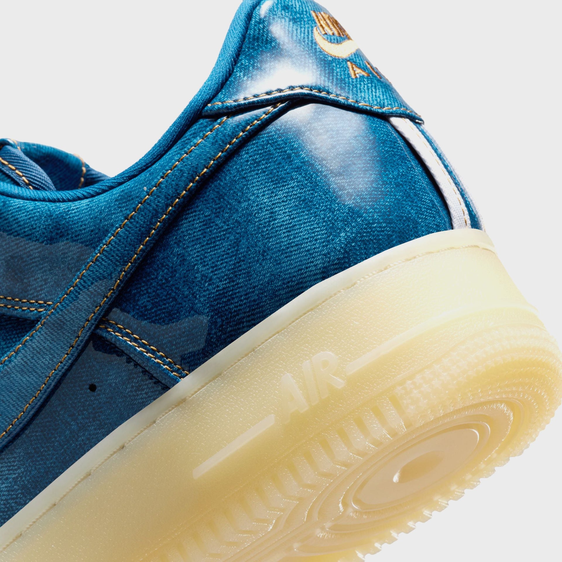 Nike Air Force 1 Low Retro - Coastal Blue / Black