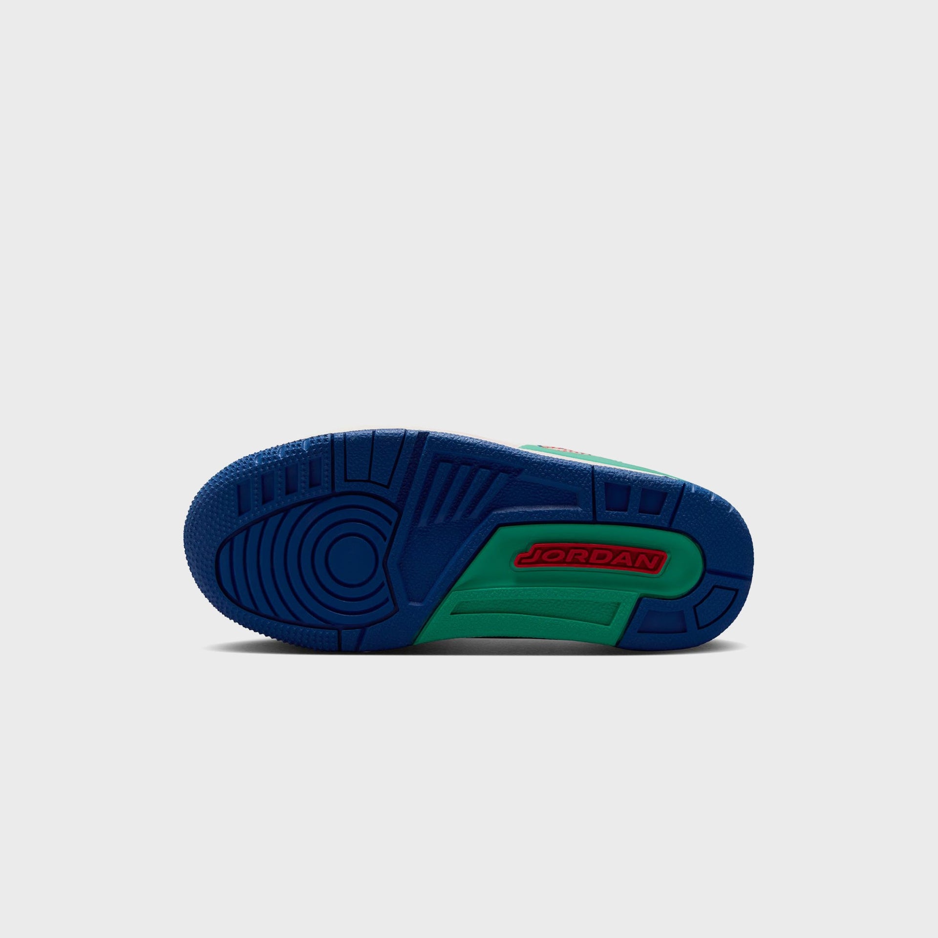 Jordan PS Jordan 3 Retro - Chalk / True Blue / Kinetic Green / Track Red