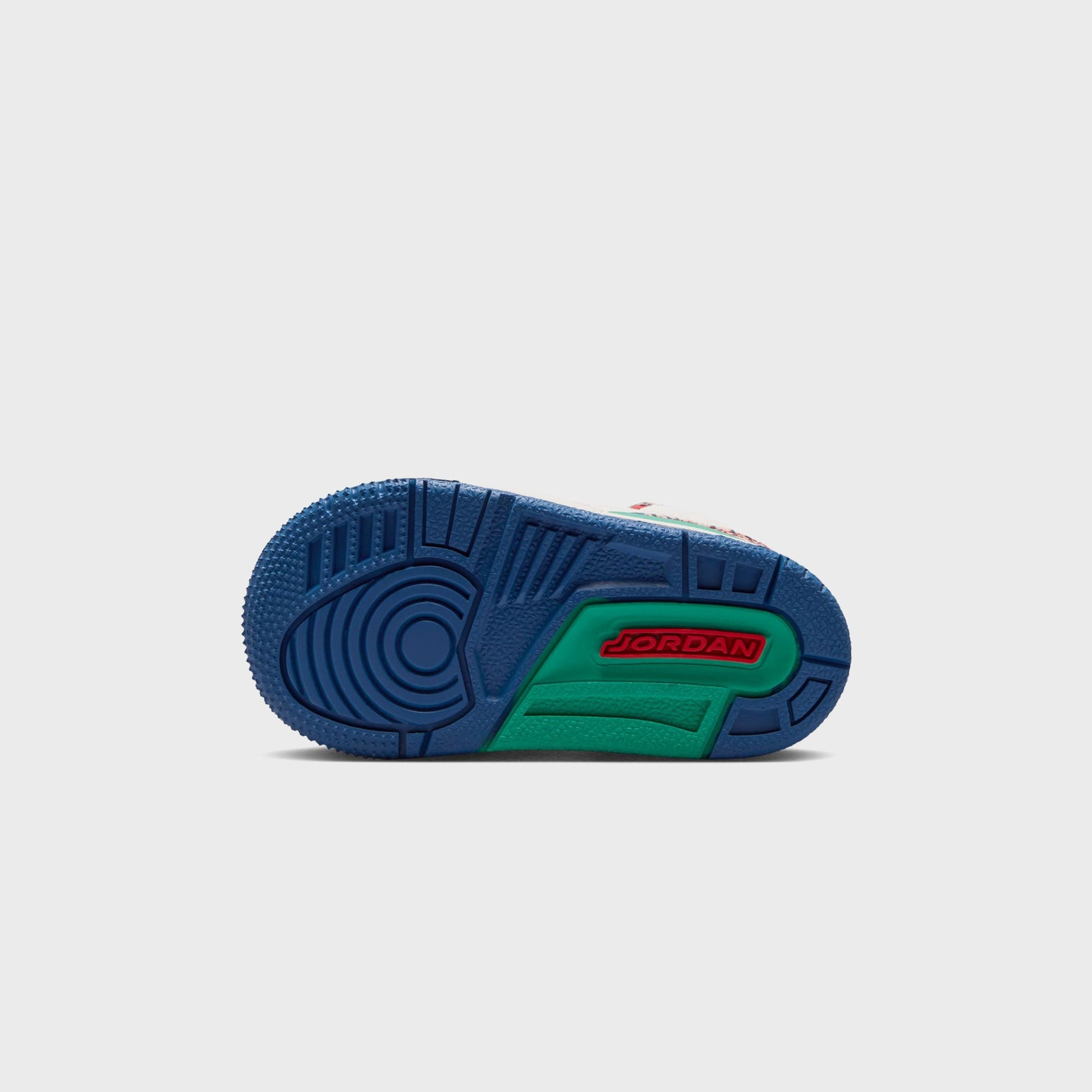 Jordan TD Jordan 3 Retro - Chalk / True Blue / Kinetic Green / Track Red
