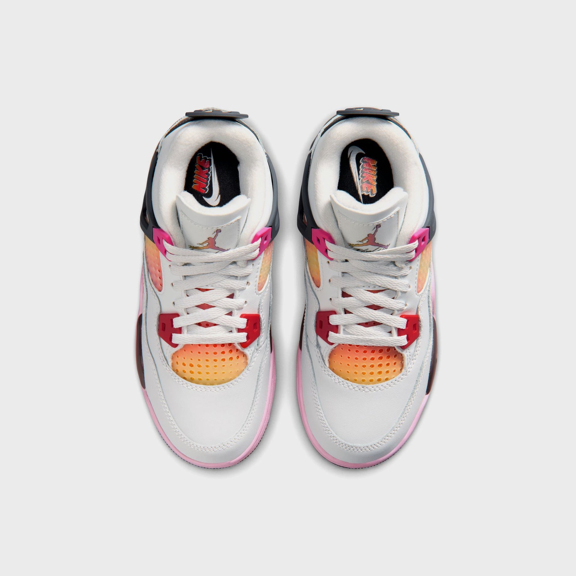 Jordan PS Jordan 4 Retro - Off-White / Anthracite / Fire Pink / Fire Pink
