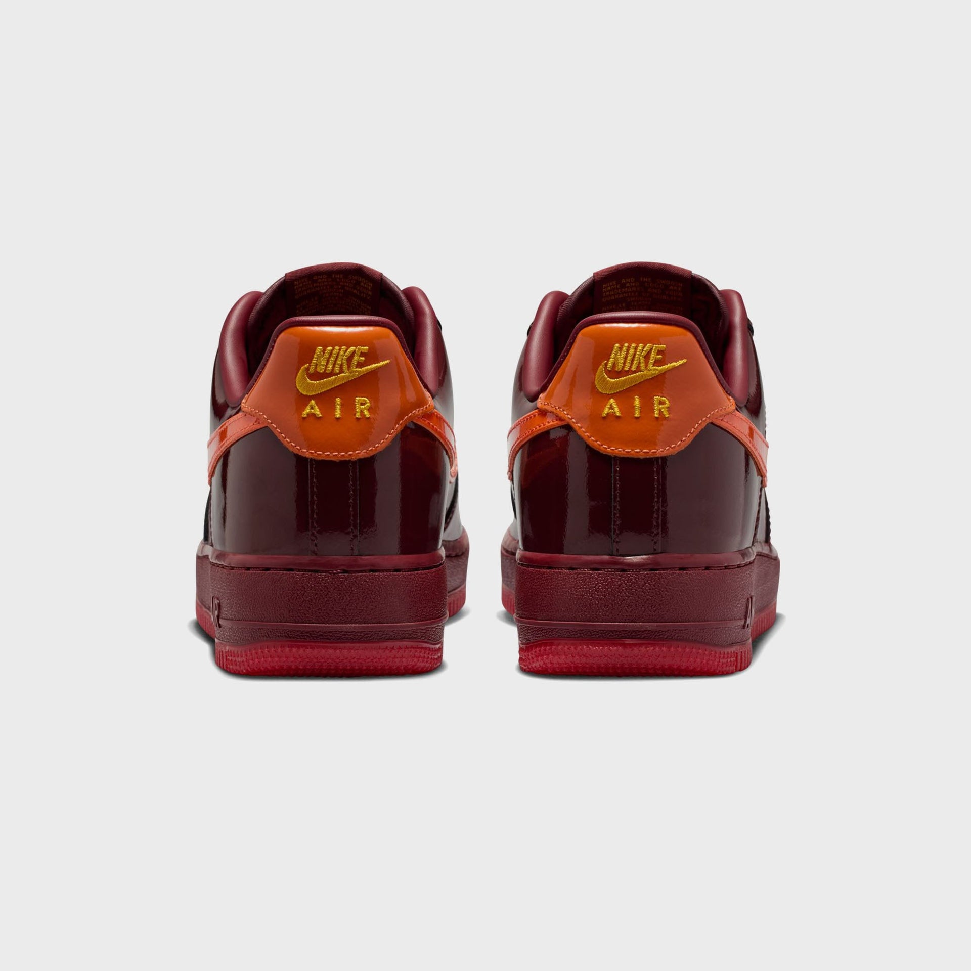 Nike Air Force 1 Low - Dark Team Red / Safety Orange