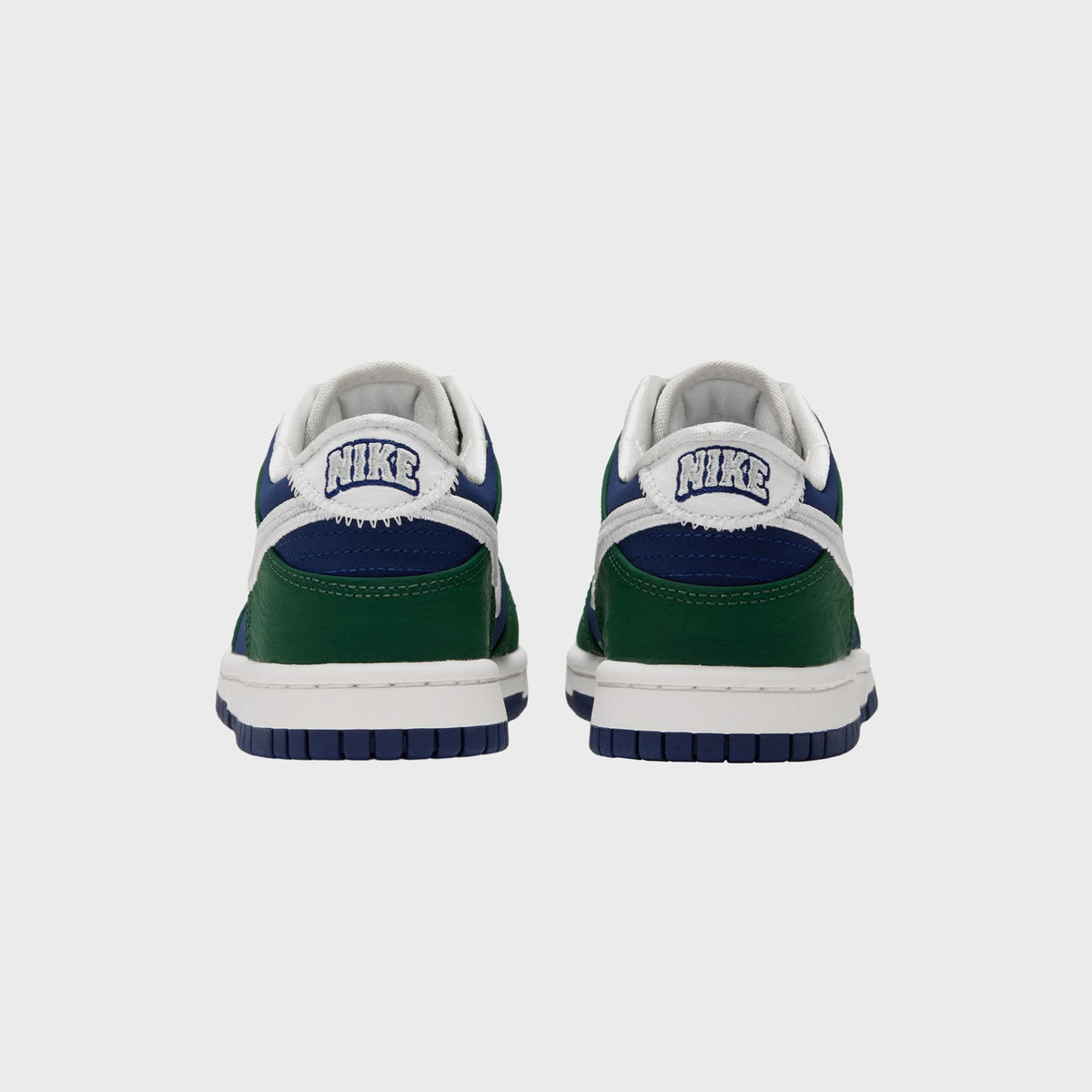Nike GS Dunk Low LV8 - Blue Void / Fir / Sail / Strata Grey