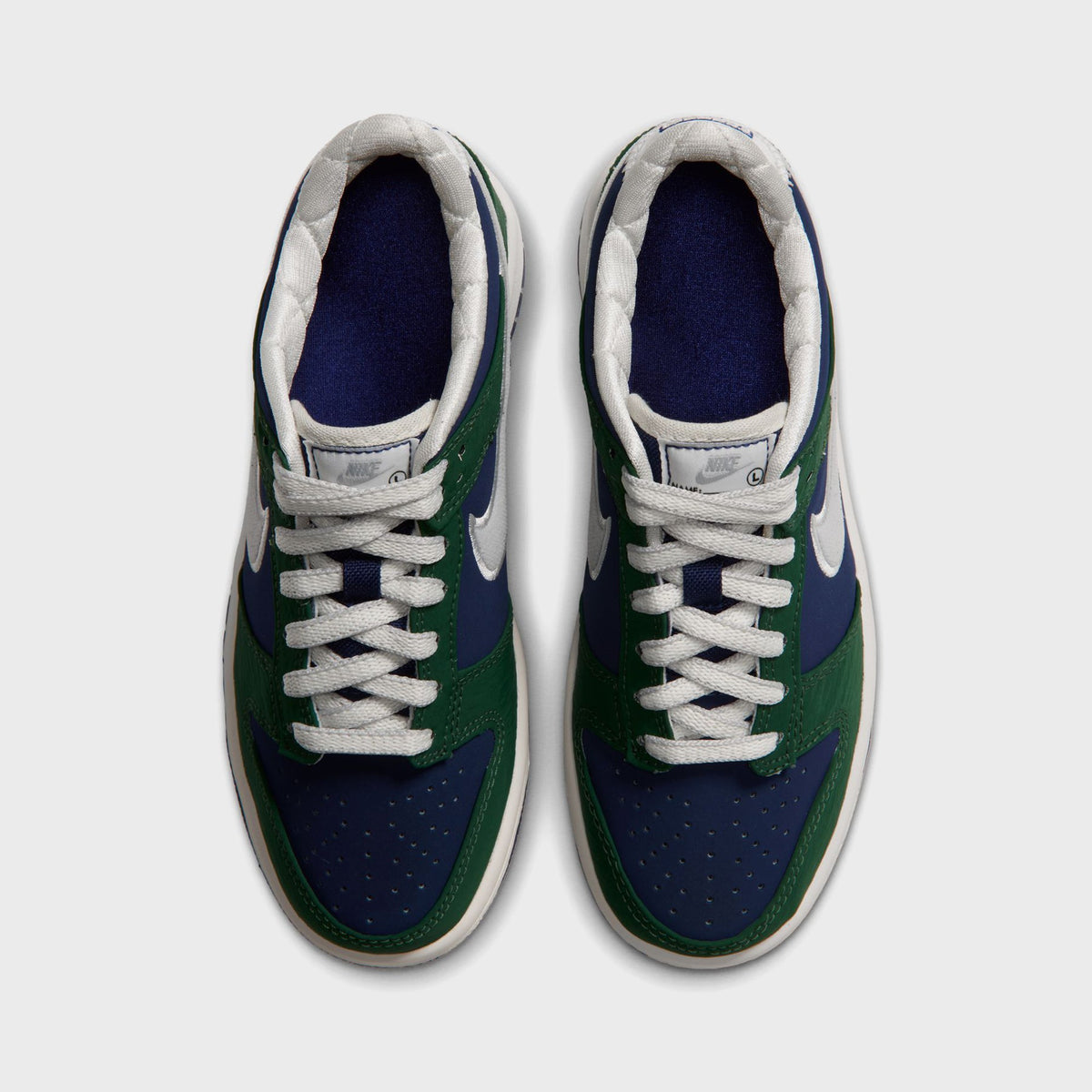 Nike GS Dunk Low LV8 - Blue Void / Fir / Sail / Strata Grey