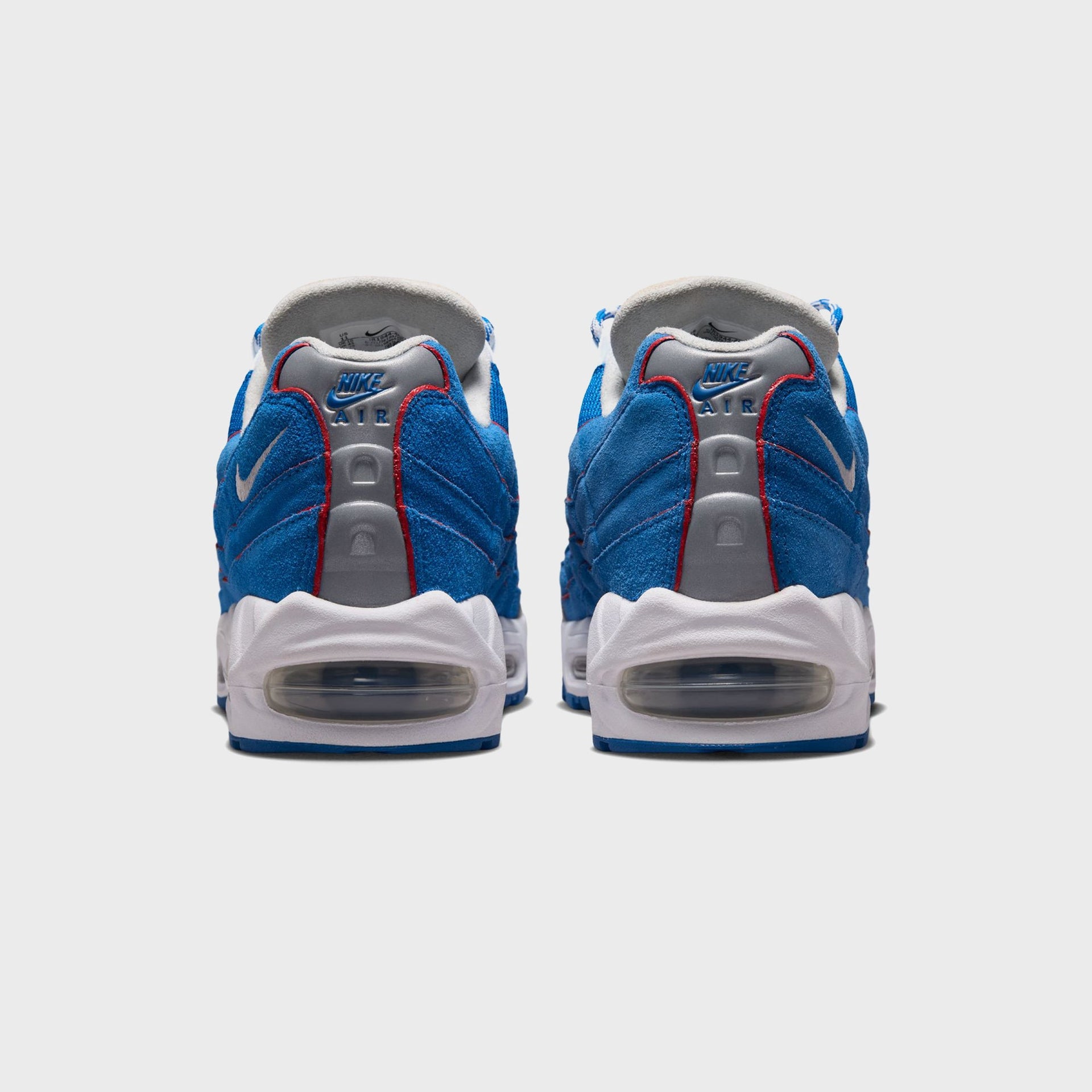 Nike Air Max 95 Big Bubble - Blue Sapphire / Metallic Silver / White / Light Smoke Grey