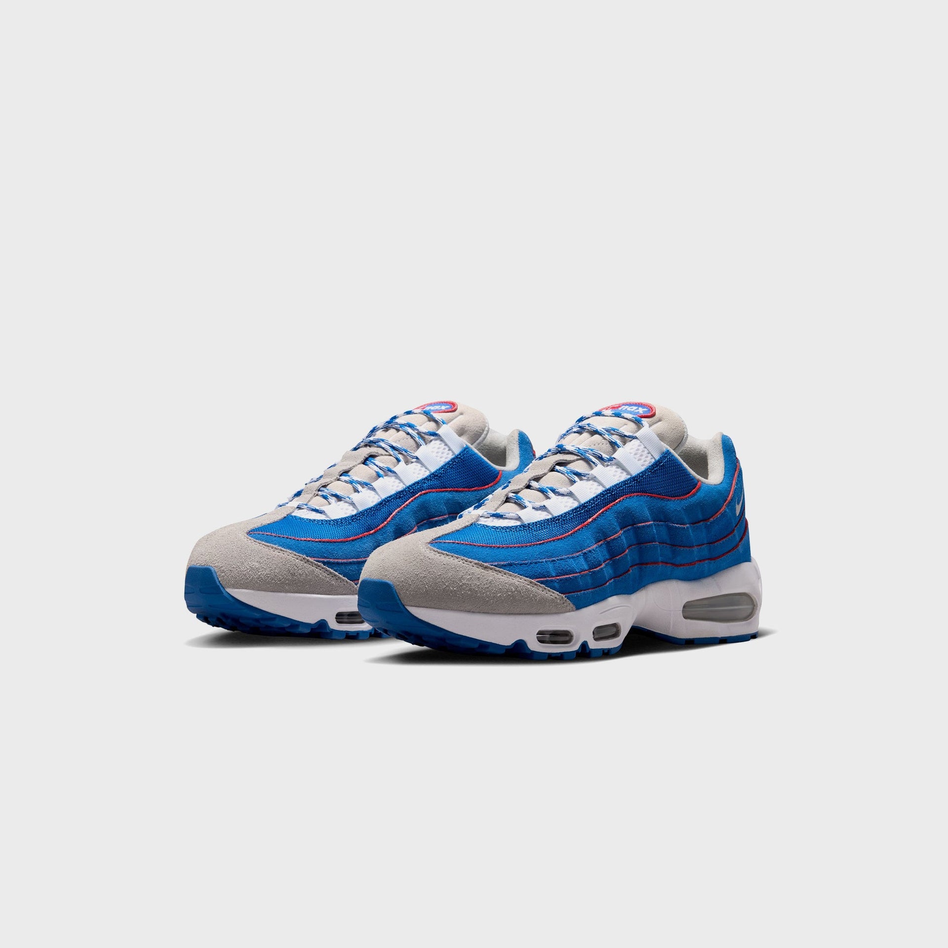 Nike Air Max 95 Big Bubble - Blue Sapphire / Metallic Silver / White / Light Smoke Grey