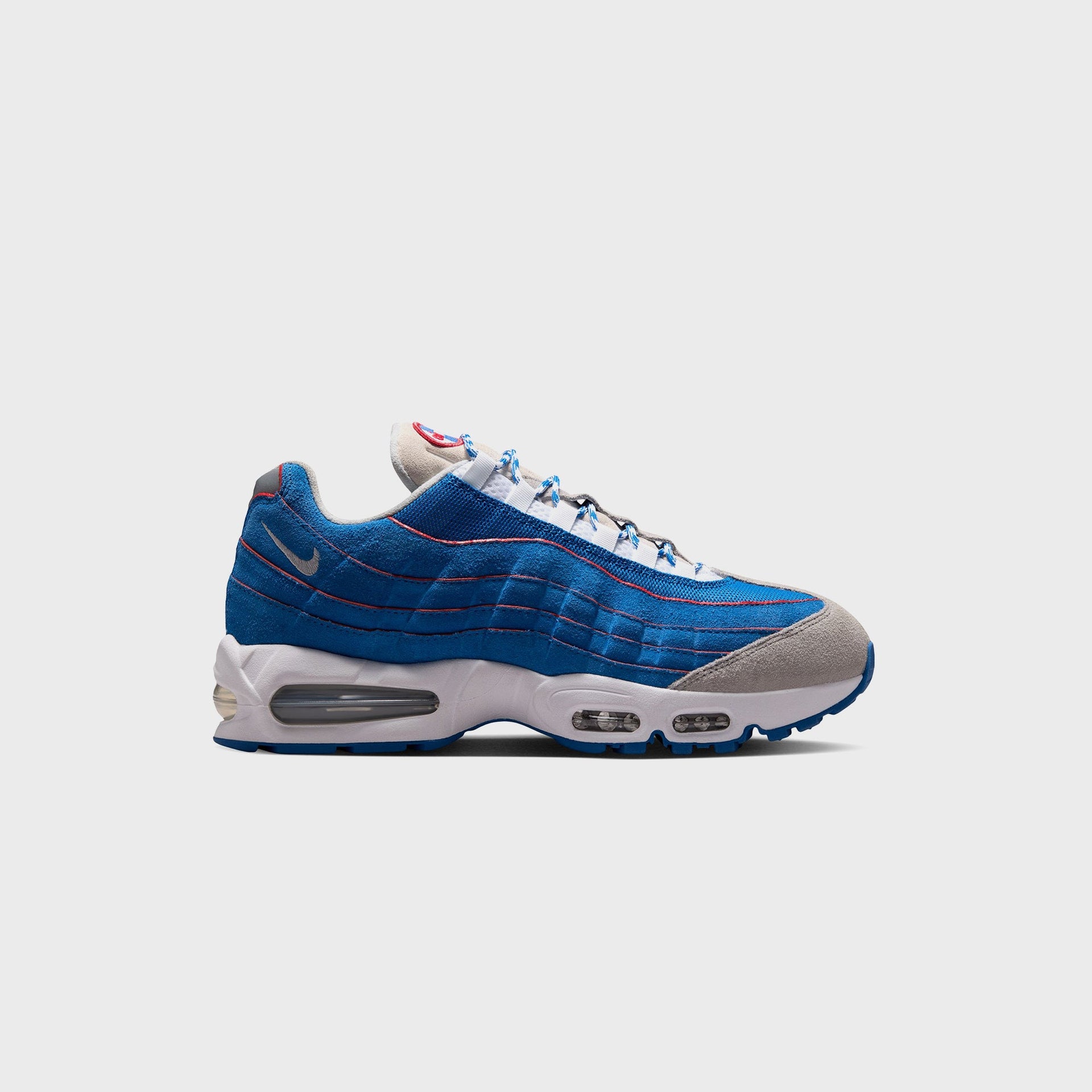 Nike Air Max 95 Big Bubble - Blue Sapphire / Metallic Silver / White / Light Smoke Grey