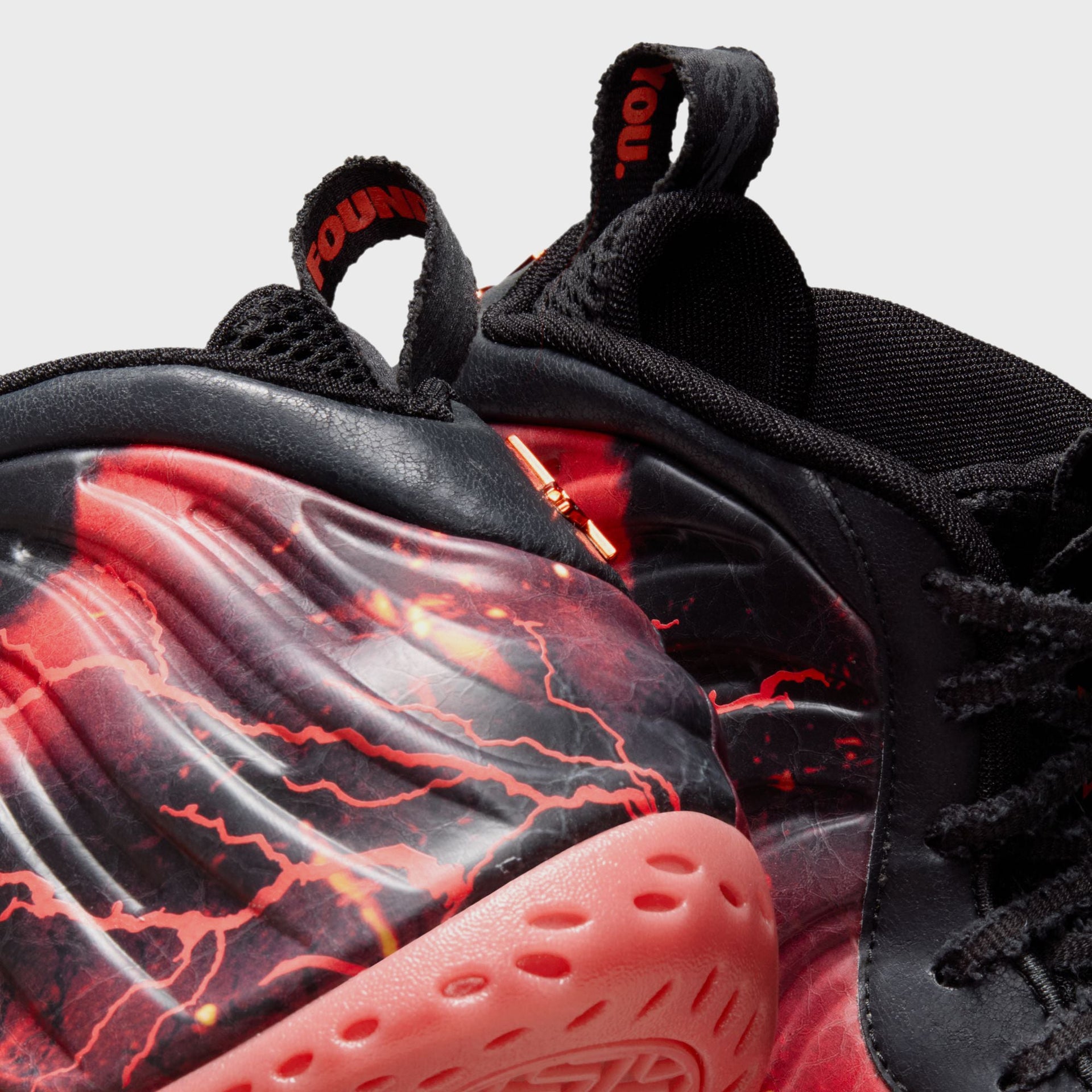 Nike x Stranger Things Air Foamposite One - Black / Bright Crimson / Off Noir