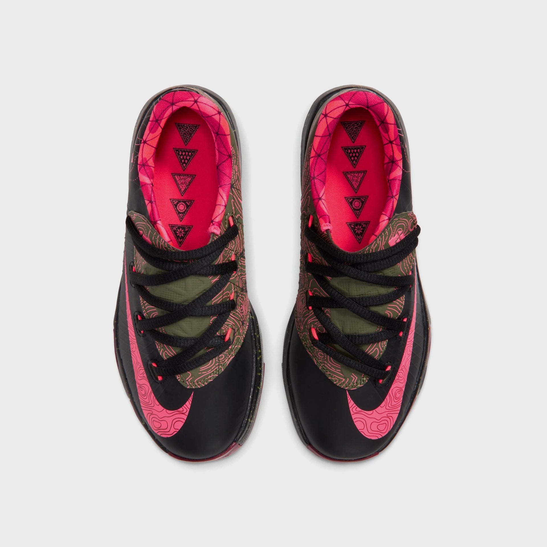 Nike PS KD 6 - Black / Medium Olive / Noble Red / Atomic Red