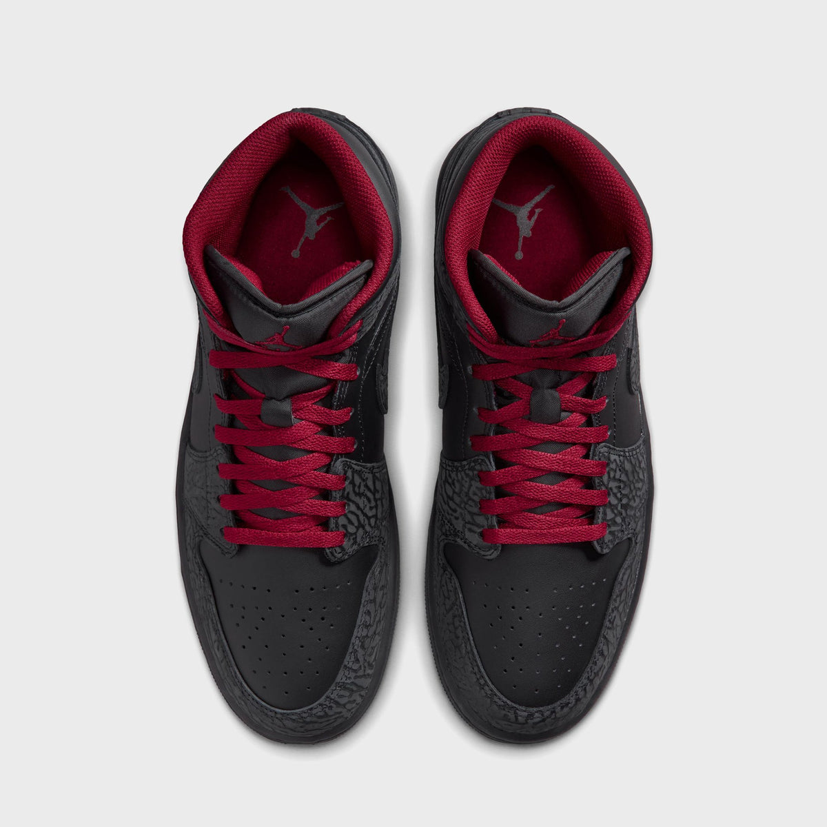 Jordan Air Jordan 1 Mid SE - Black / Lough Red