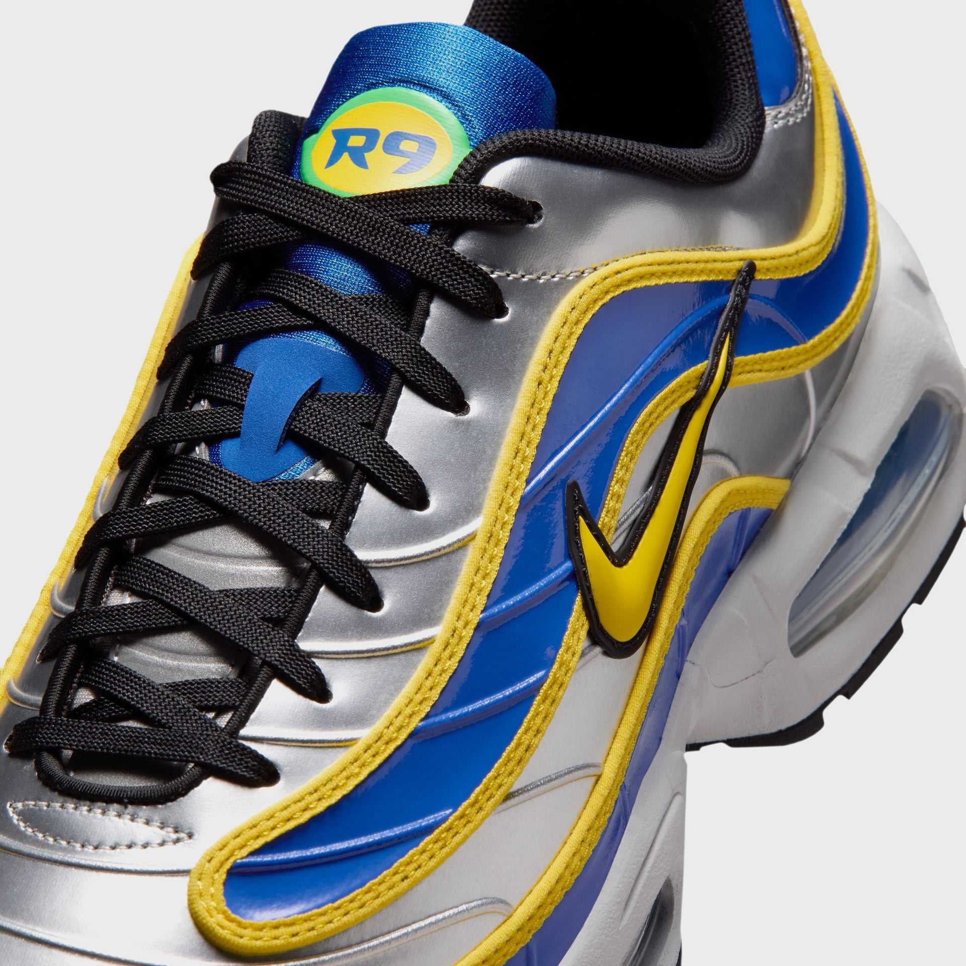 Nike Air Max Joga Bonito R9 - Metallic Silver / Varsity Royal / Black / Varsity Maize