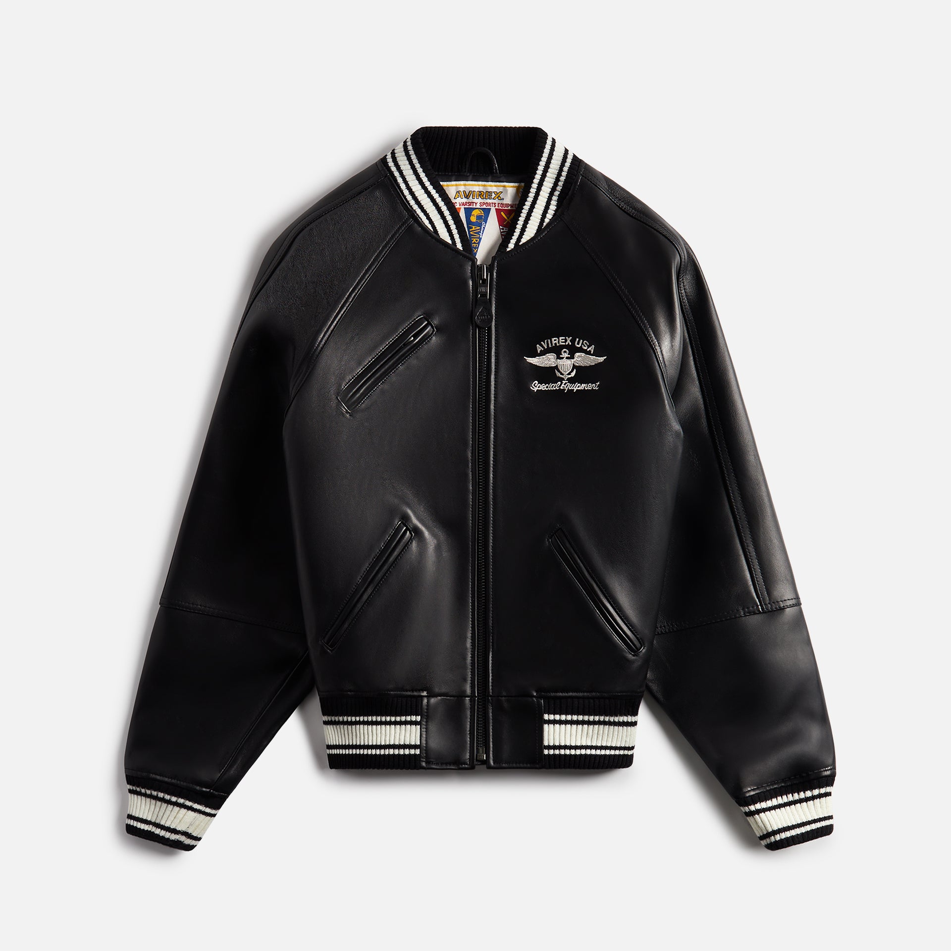 AVIREX Stadium Jacket - Black