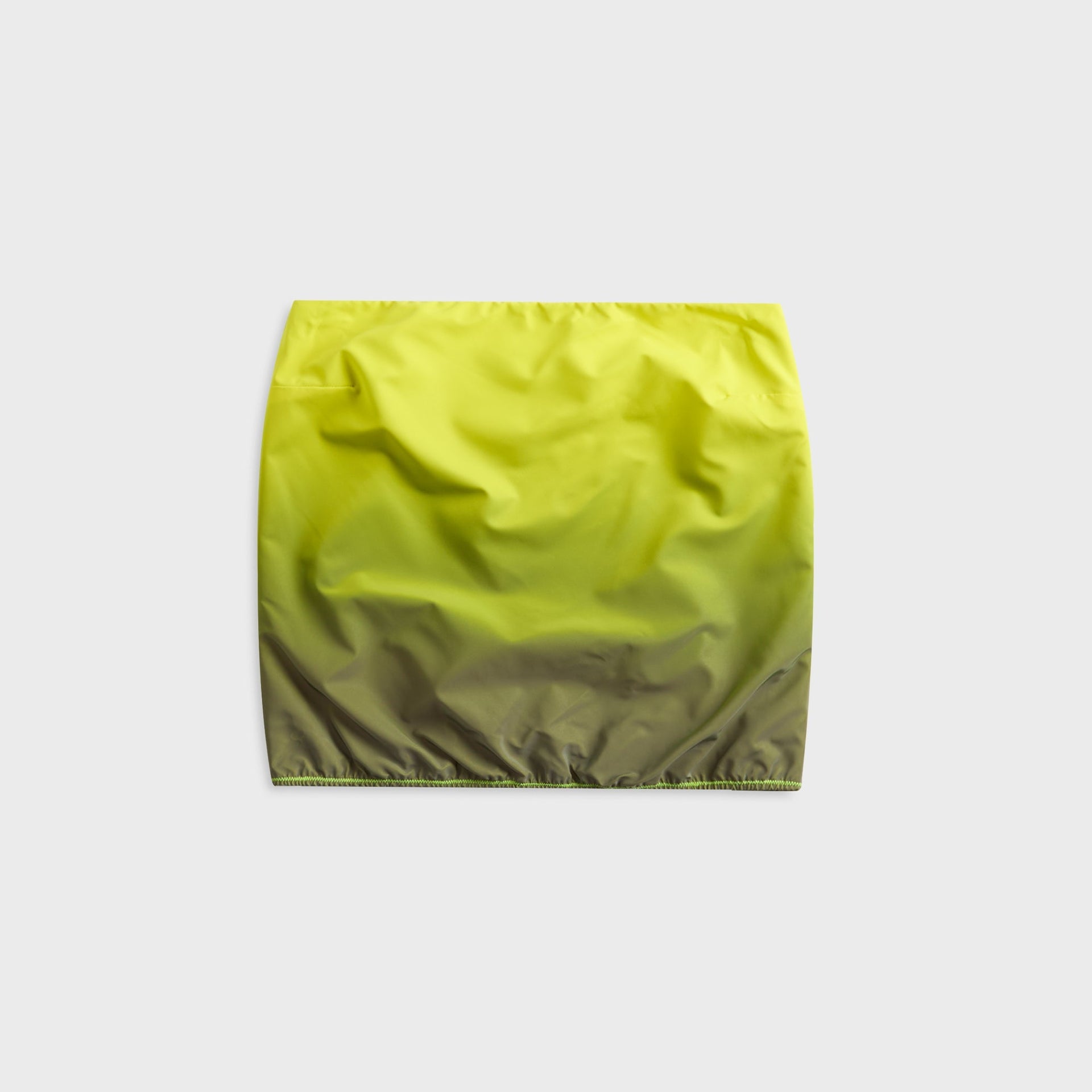 Alexander Wang Reflective Strapless Bubble Top - Yellow