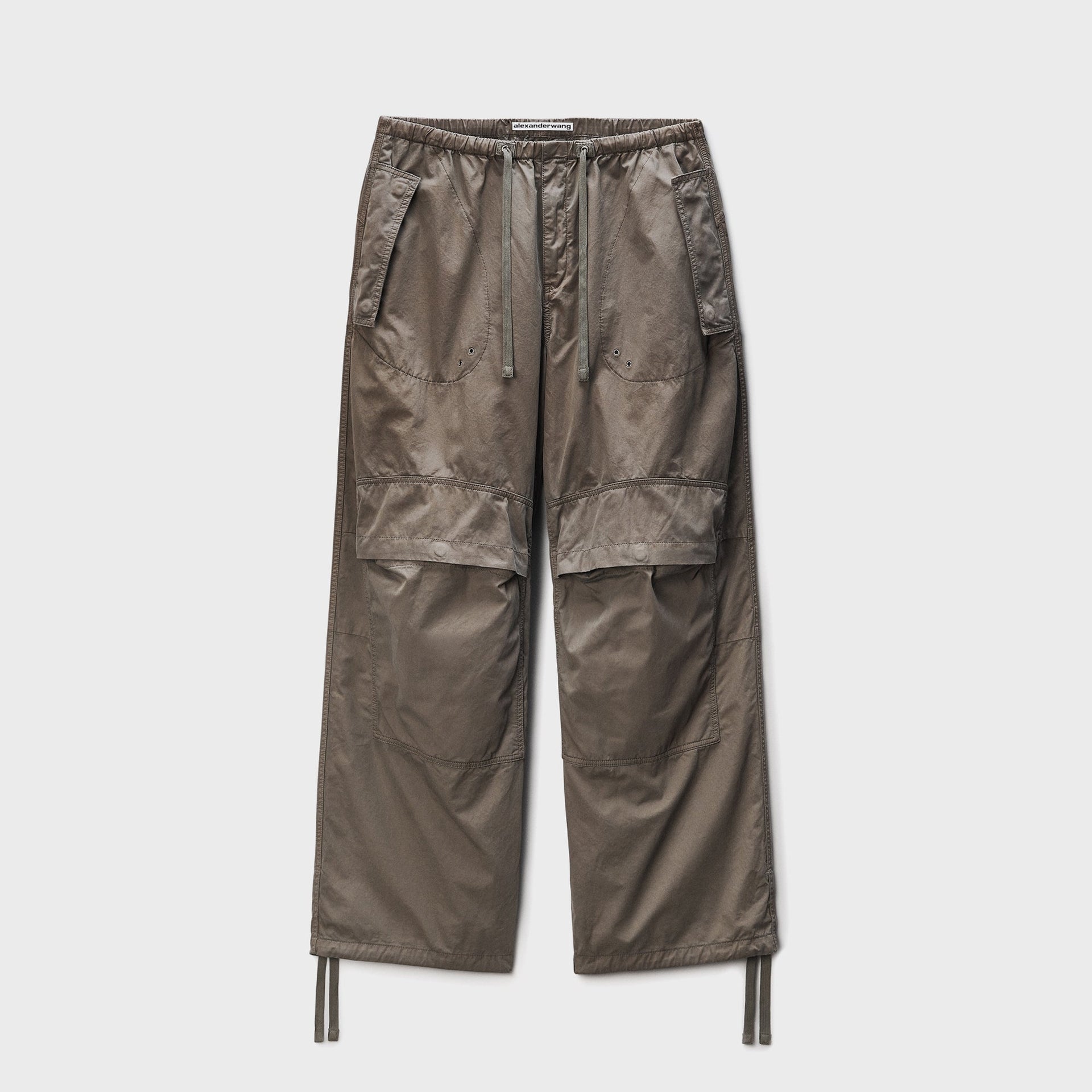 Alexander Wang Mid-Rise Cargo Pant - Green