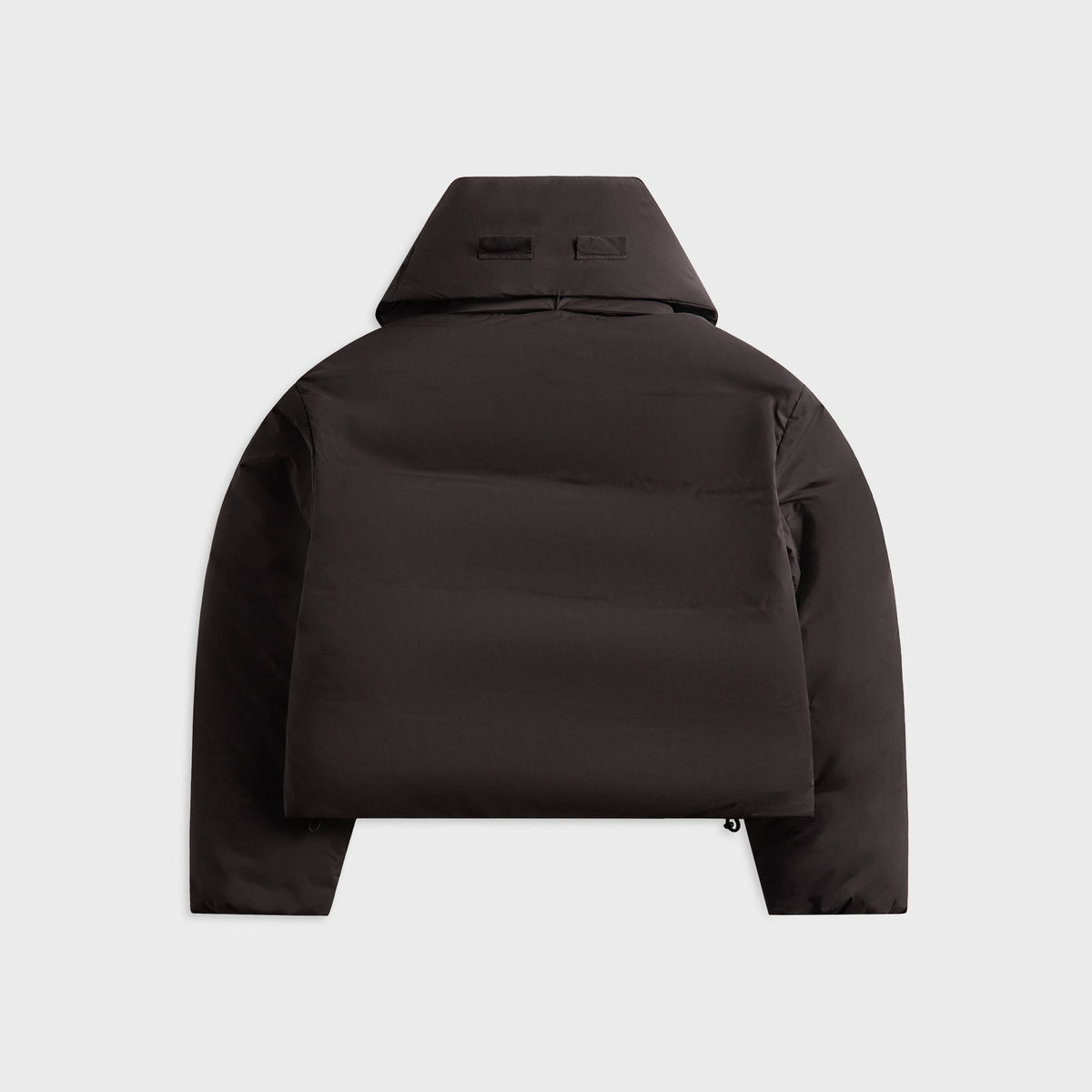 Alexander Wang Cropped Puffer with Removable Scarf in Black