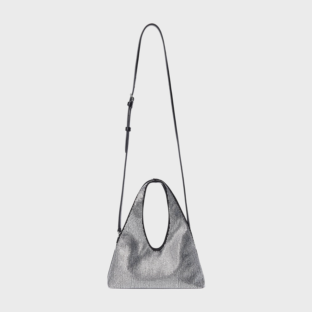 Alexander Wang Pike Crystal Mini Bag - Black / Silver