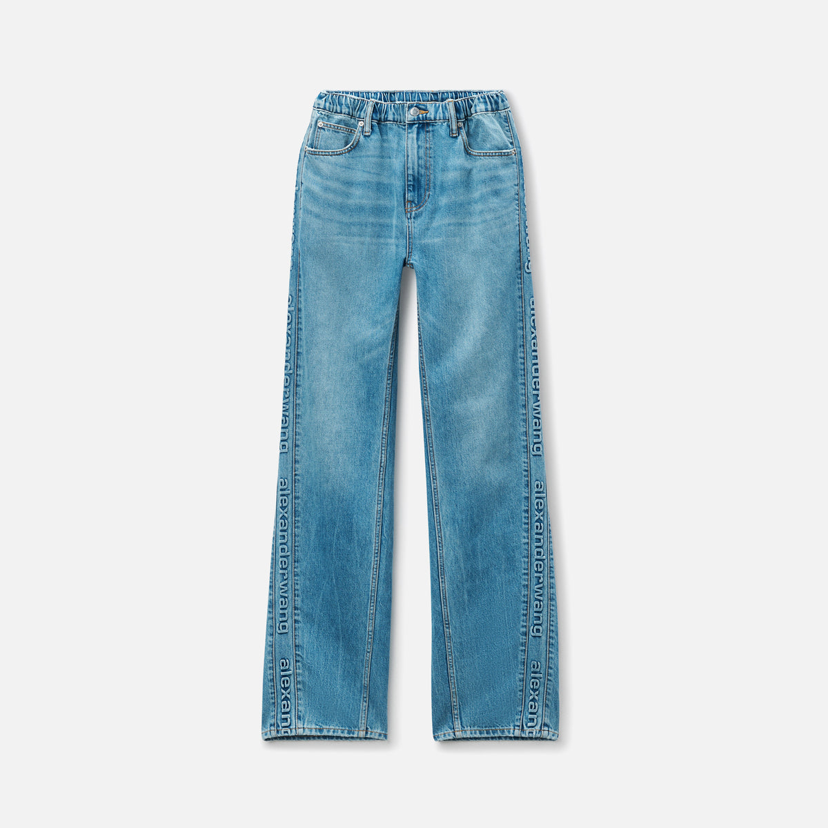 Alexander Wang Balloon Jogger With Logo Side Panels - Vintage Blue