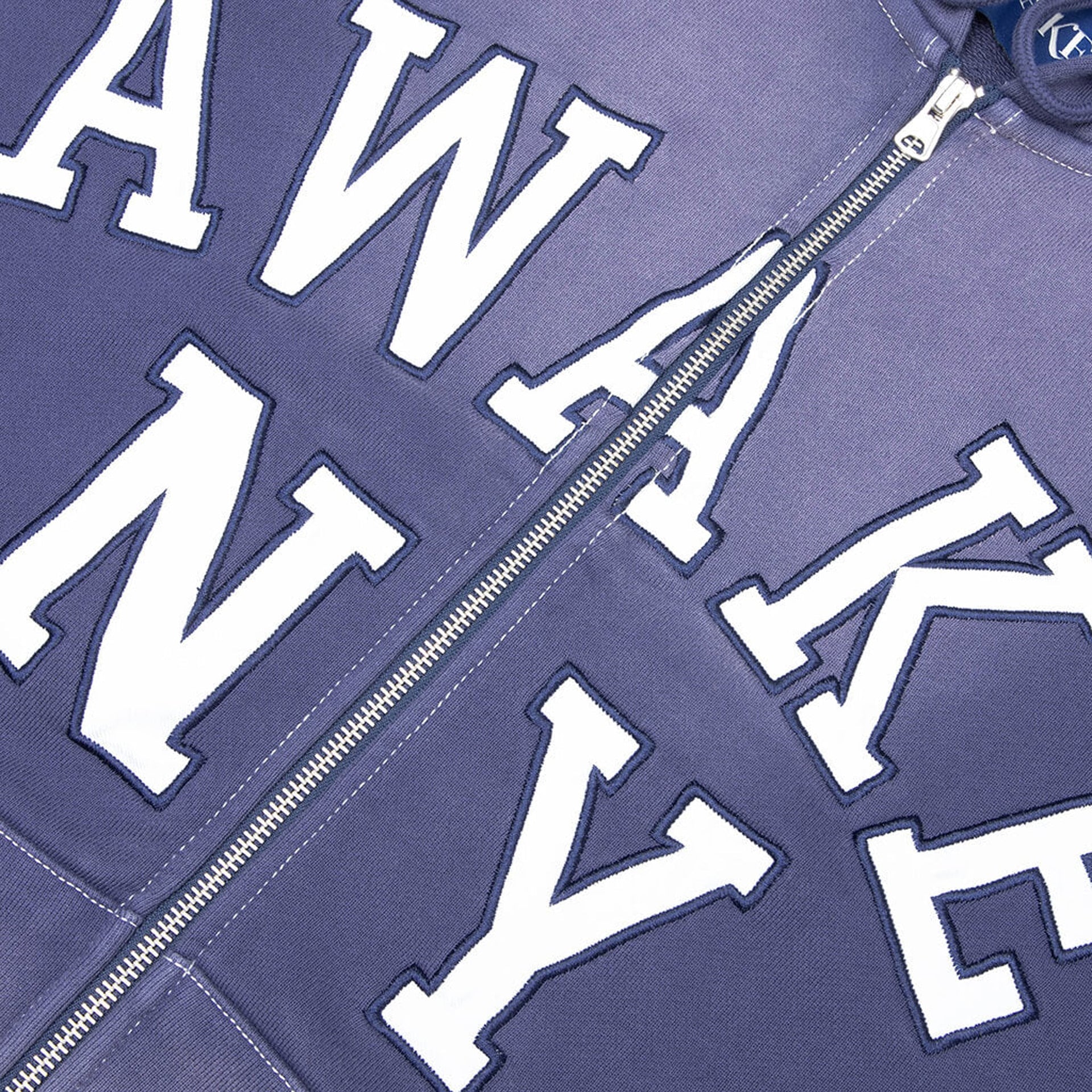 Awake NY Collegiate Arch Zip Hoodie - Navy