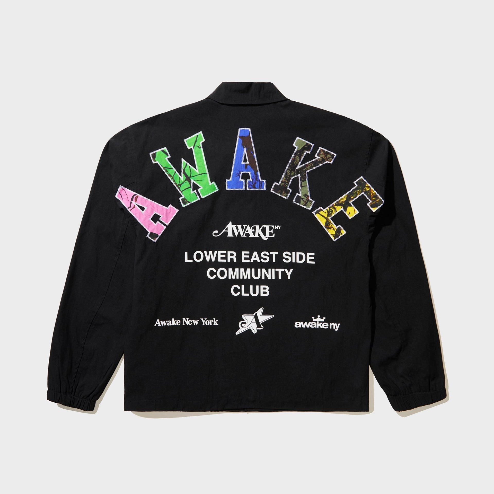 Awake NY LES Community Coaches Jacket - Black