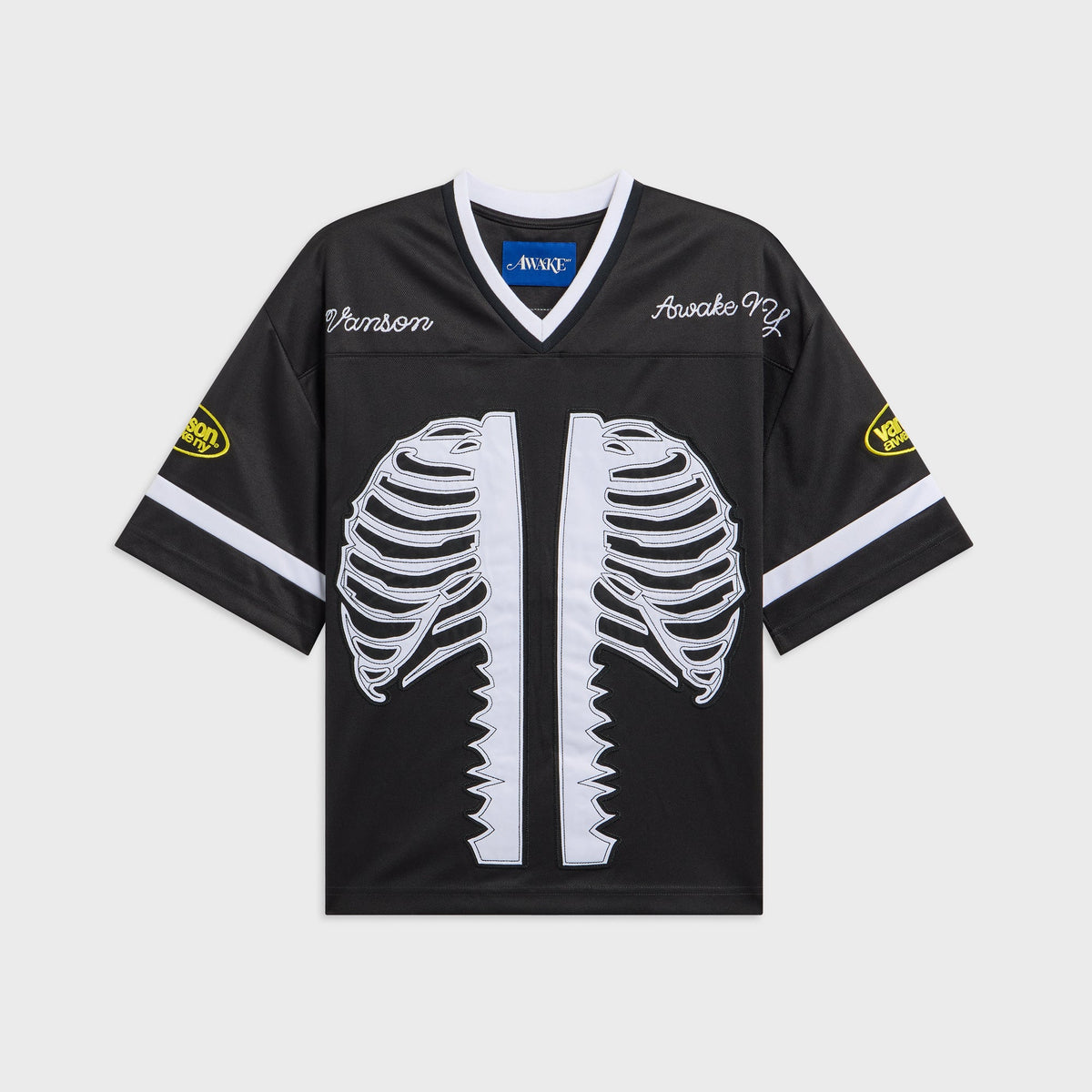 Awake NY Vanson Football Jersey - Black