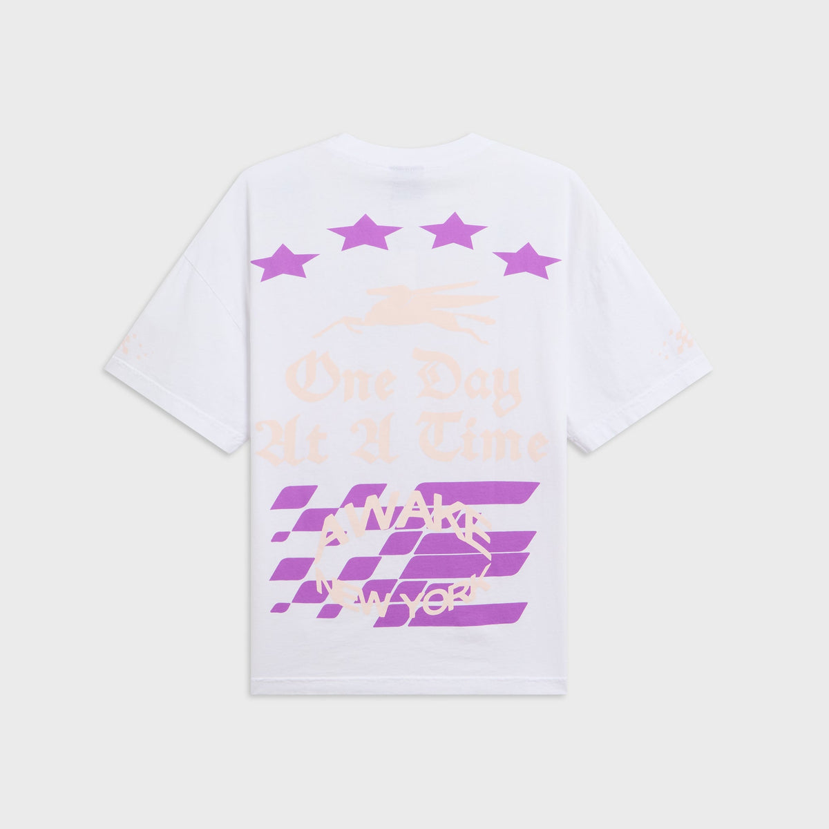 Awake NY One Day At A Time Tee - White