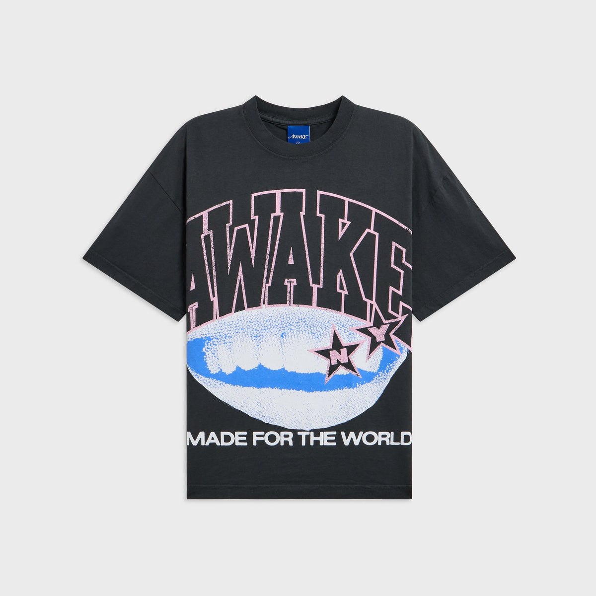 Awake NY Made For The World Tee - Black
