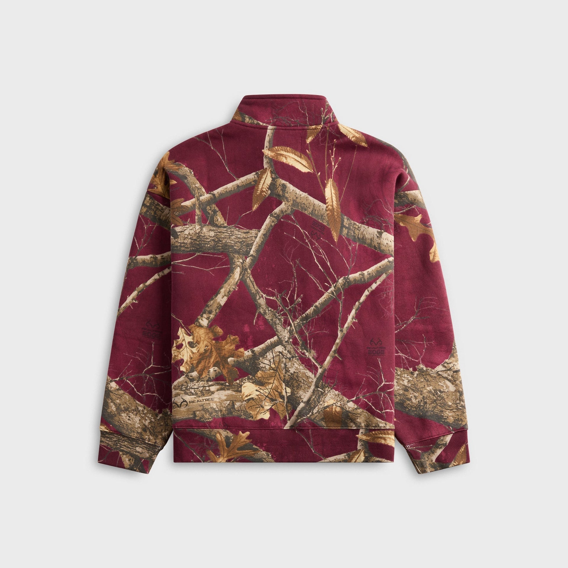 Awake NY New York Arch Quarter Zip - Merlot