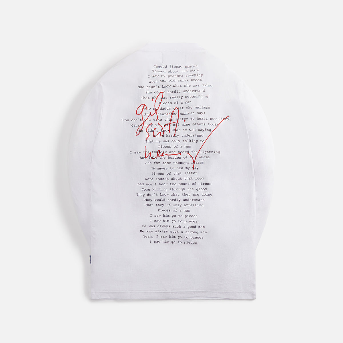 Awake NY X Gil Scott Heron Long Sleeve Tee - White