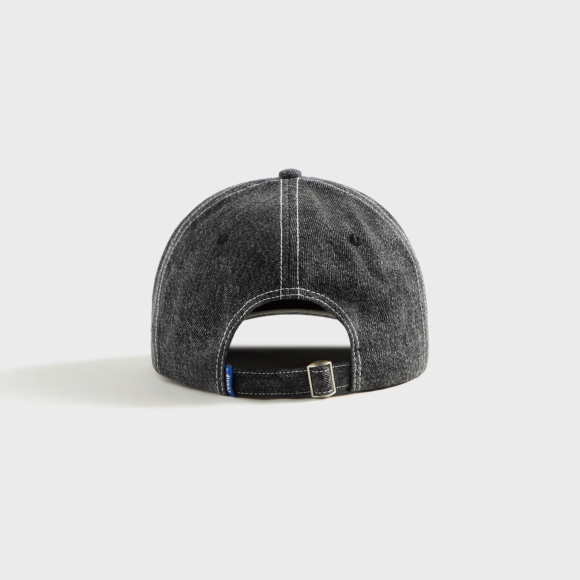 Awake Crown Logo Denim Cap in Black