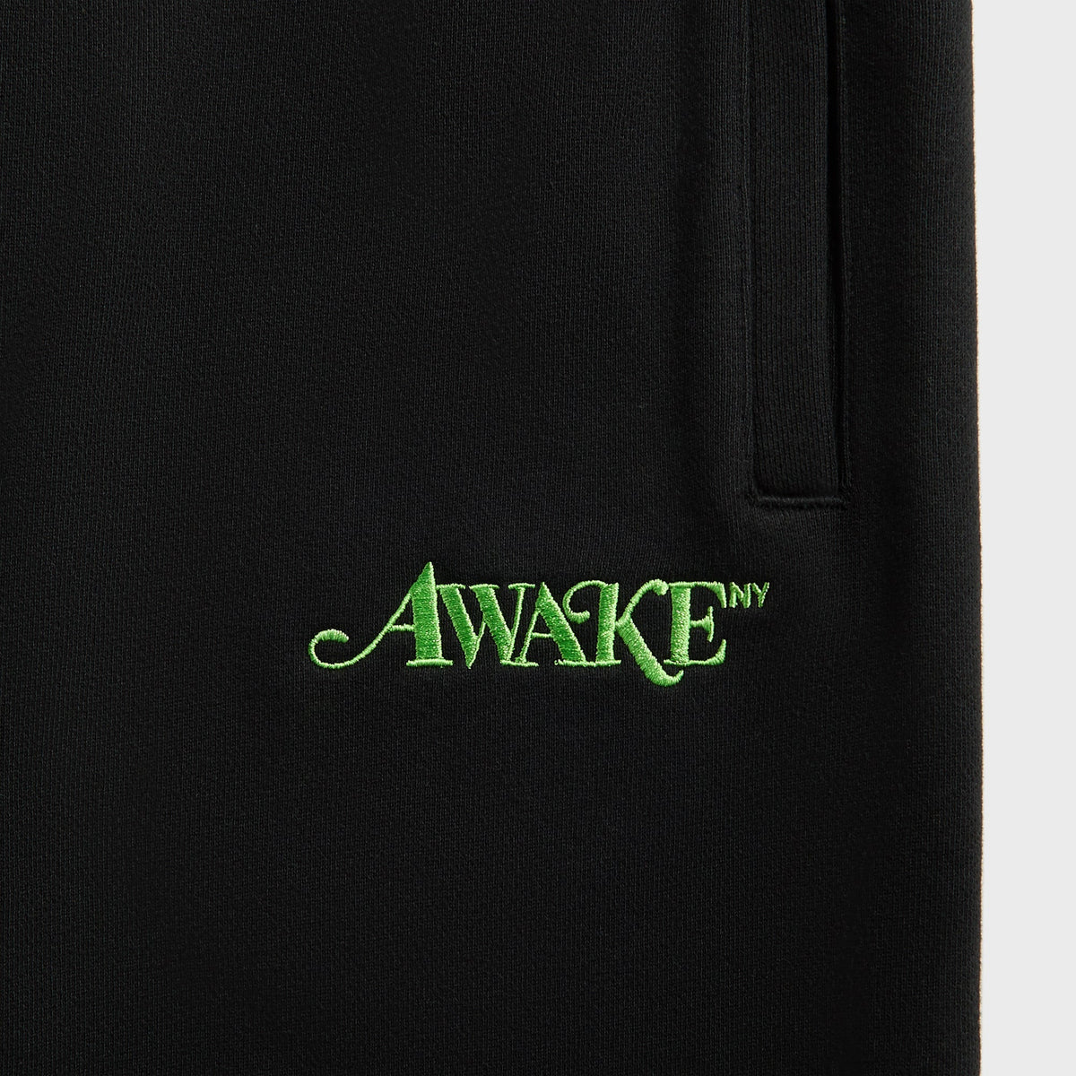 Awake NY Classic Logo Sweatpant in Black