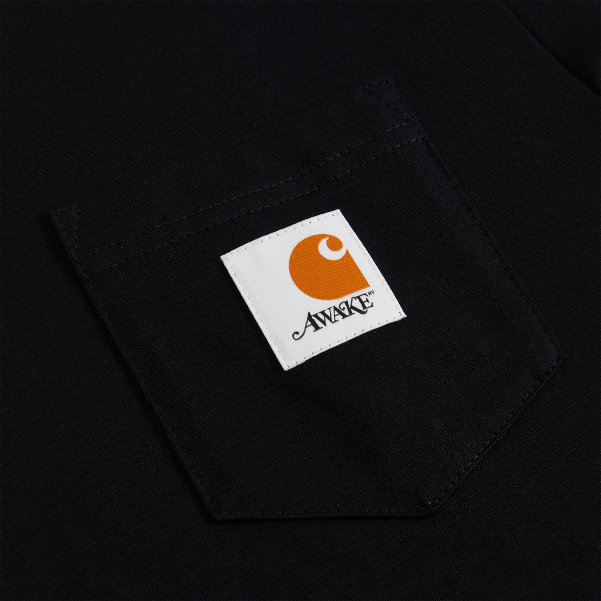 Awake NY x Carhartt WIP Pocket Tee - Black