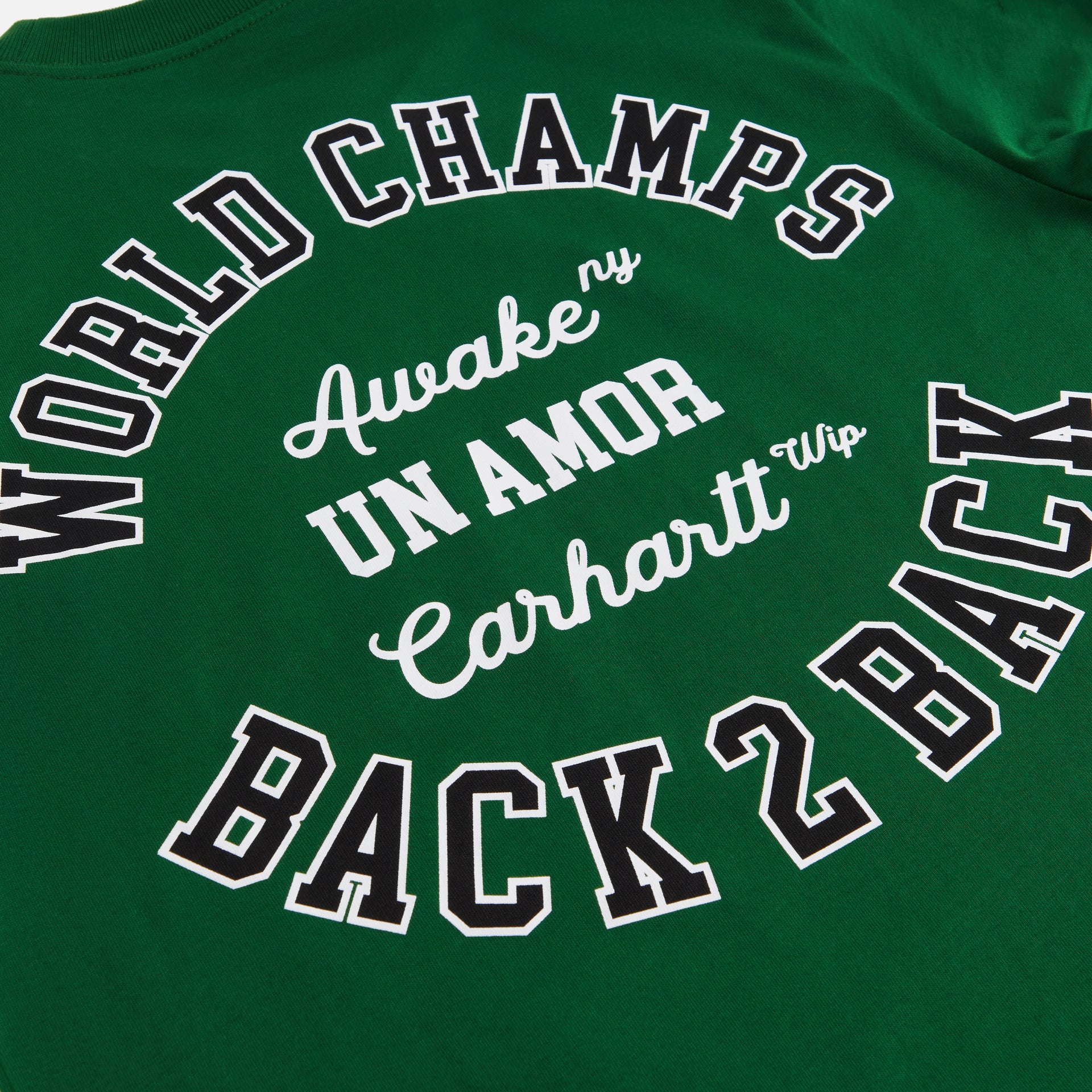 Awake NY x Carhartt WIP Pocket Tee - Dark Green