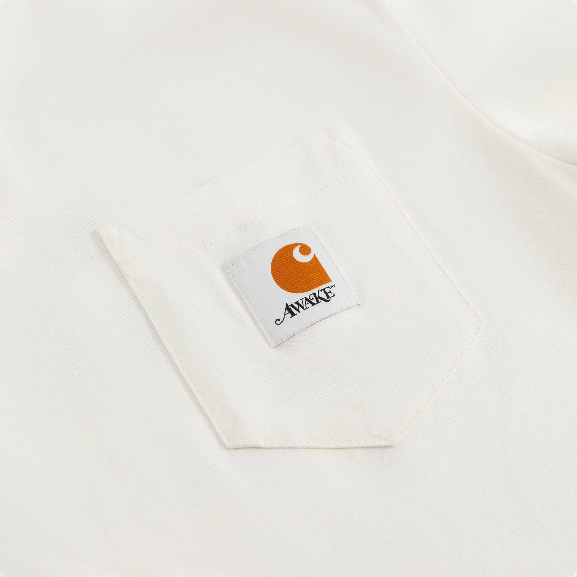Awake NY x Carhartt WIP Pocket Tee - Wax