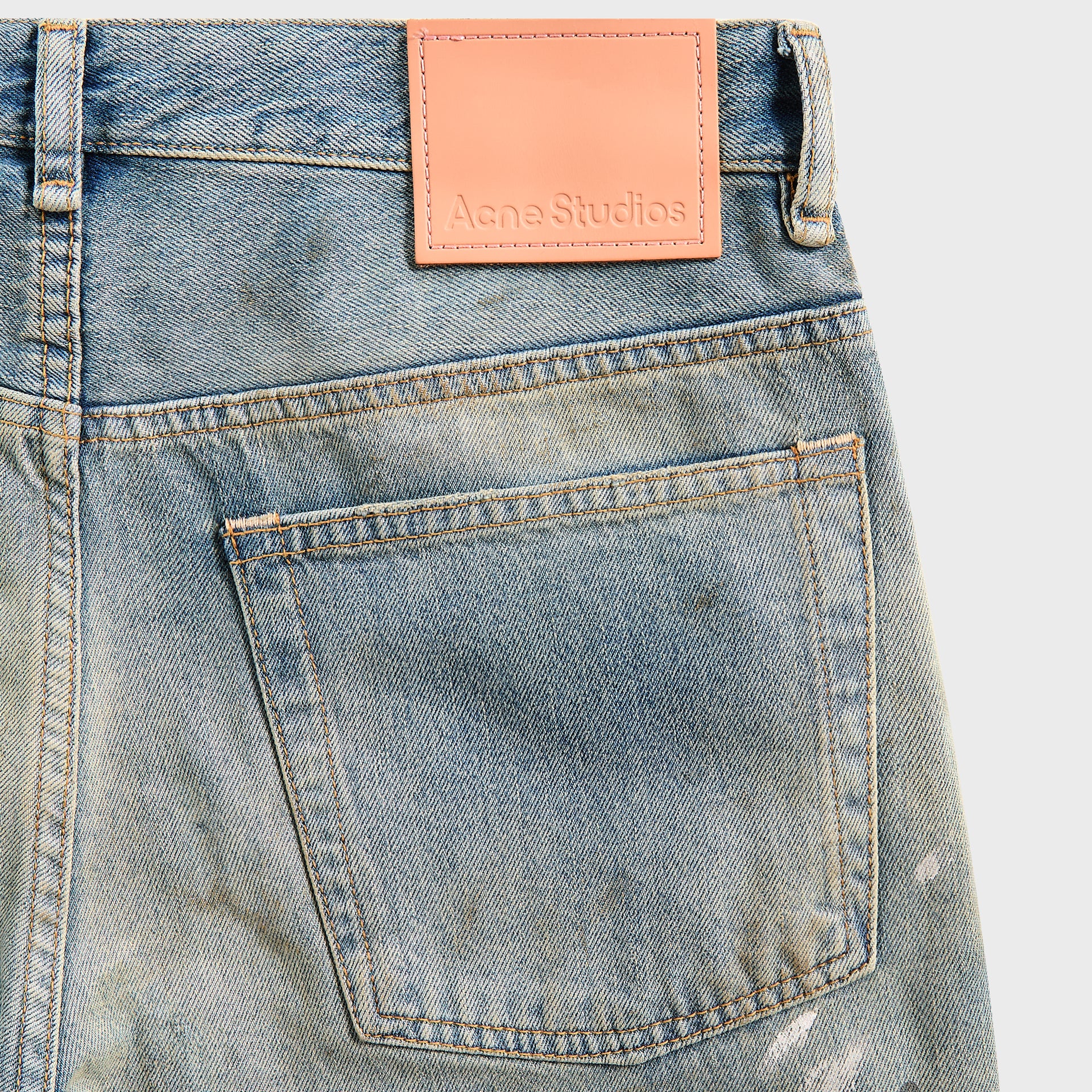 Acne Studios Loose Fit Jeans - Light Blue