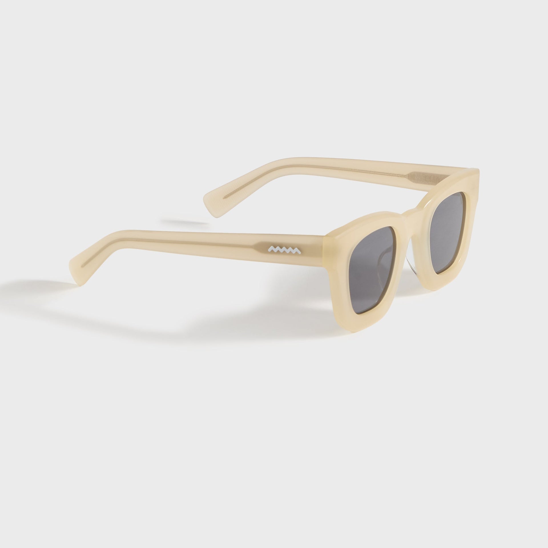 Brain Dead Elia Post Modern Primitive Eye Protection Sunglasses - Ivory