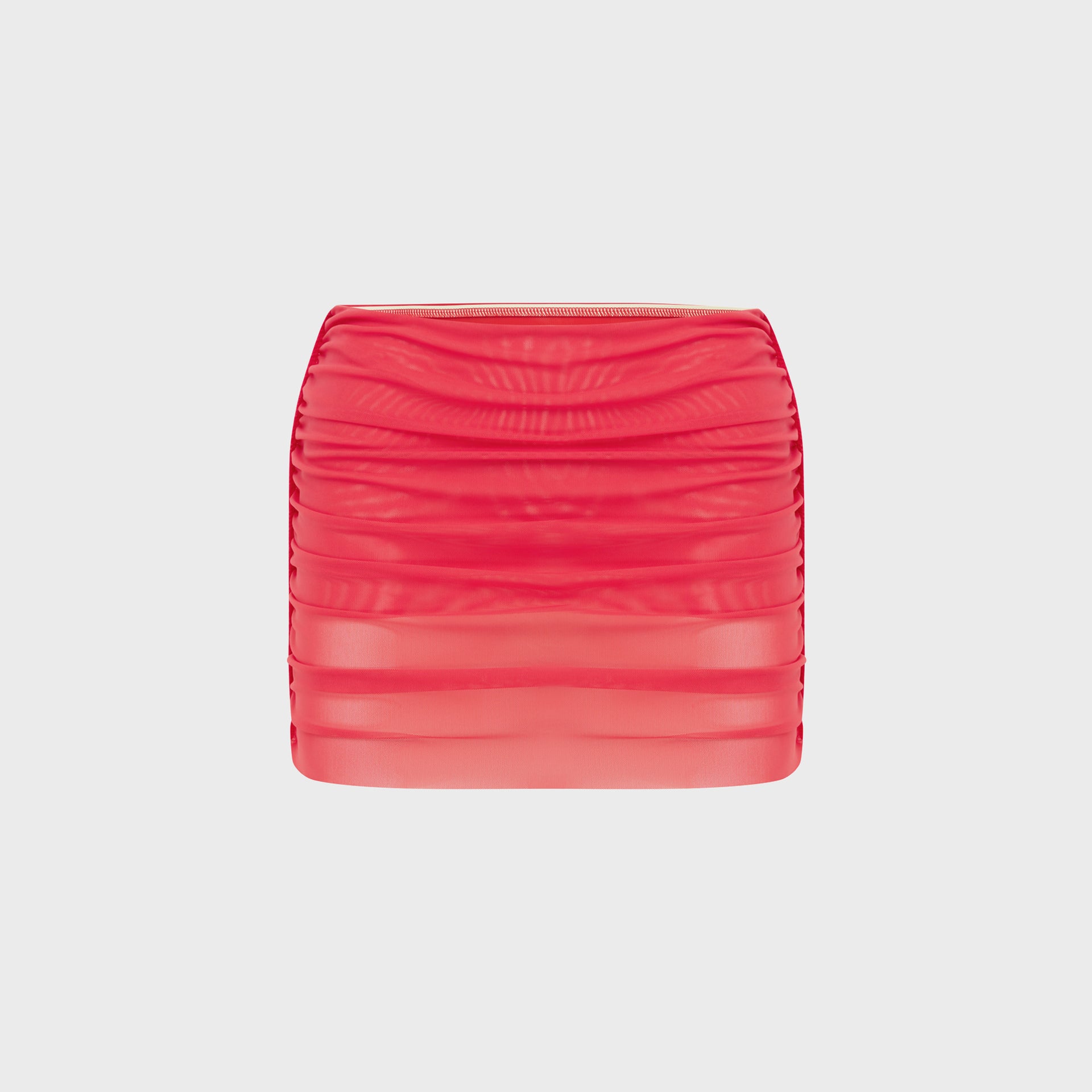 Bond Eye Claudia Mini Skirt - Cherry Mesh