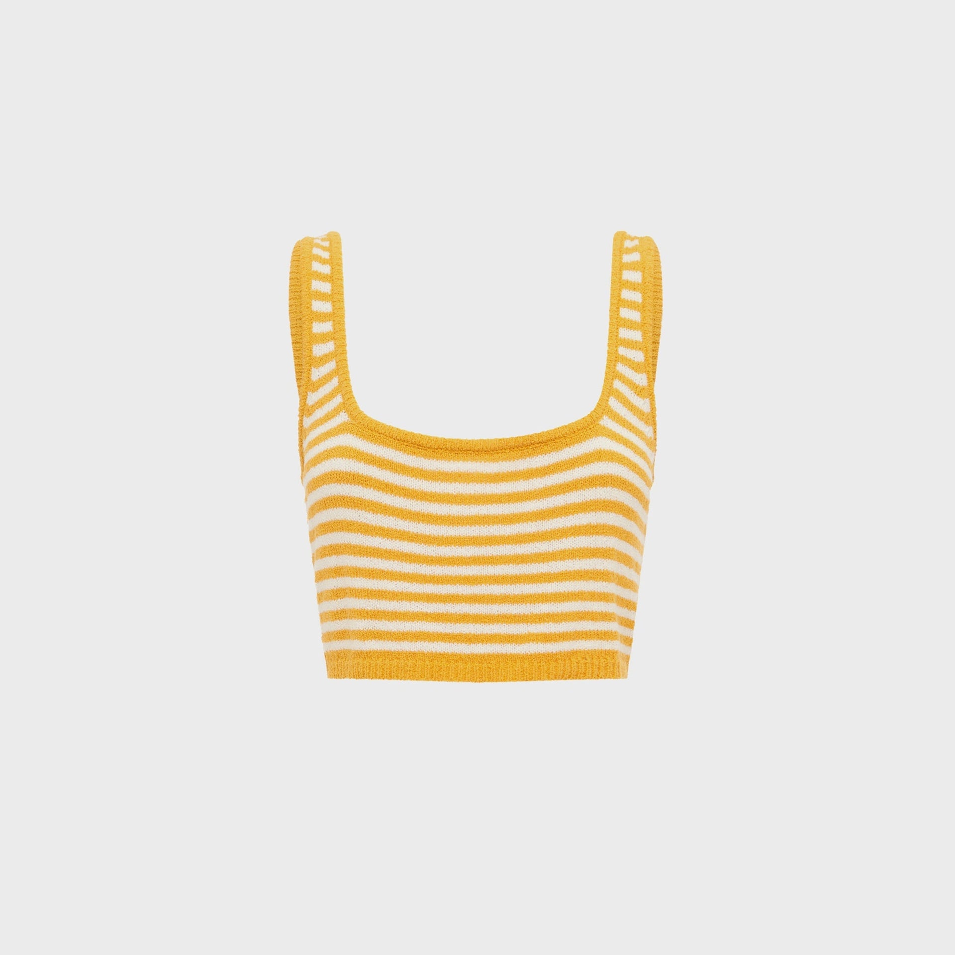 Bond Eye Laney Tank Top - Yellow Stripe