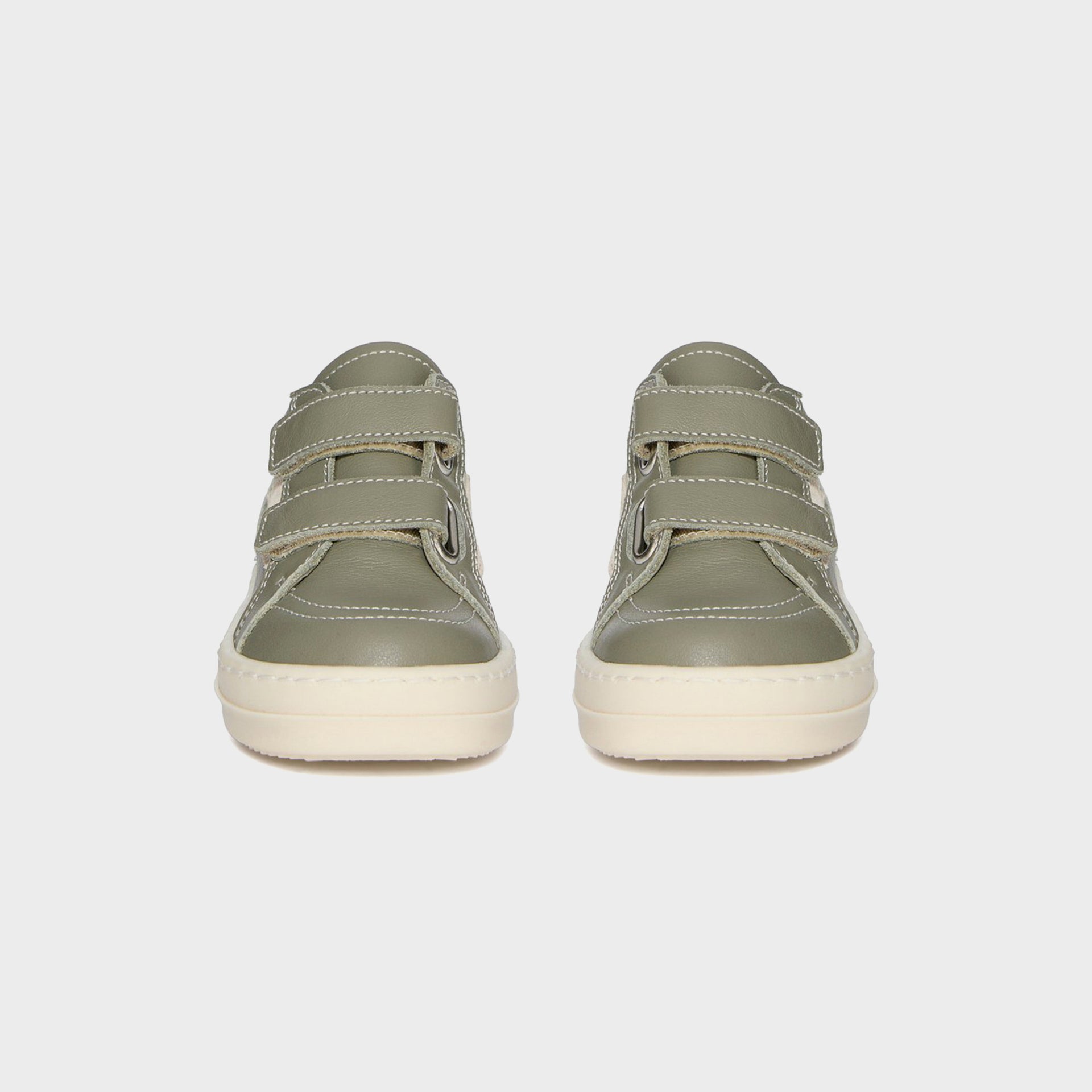 Rick Owens Baby Vintage Sneakers Scarpe in Pelle - Dinge / Milk / Milk